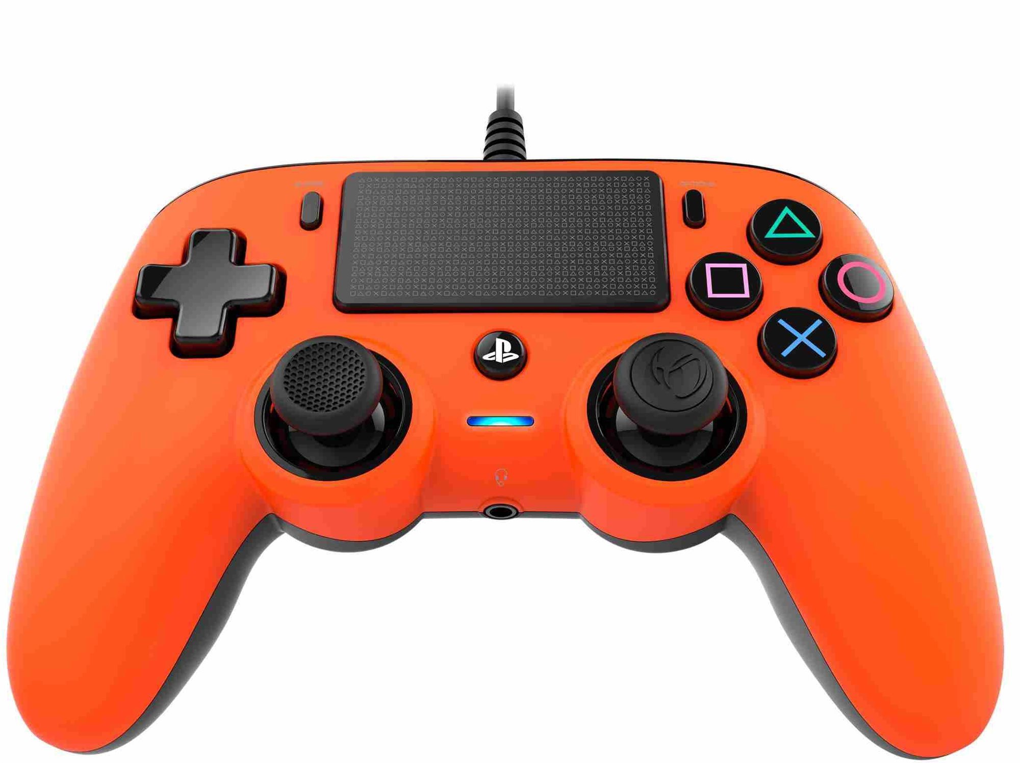 Nacon Wired Compact Controller PS4 – oranžový Gamepad