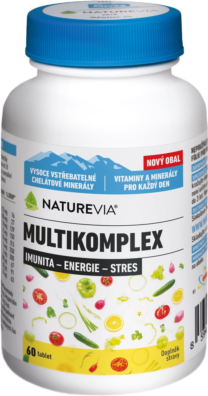 NatureVia Multikomplex 60 tablet Multivitamín