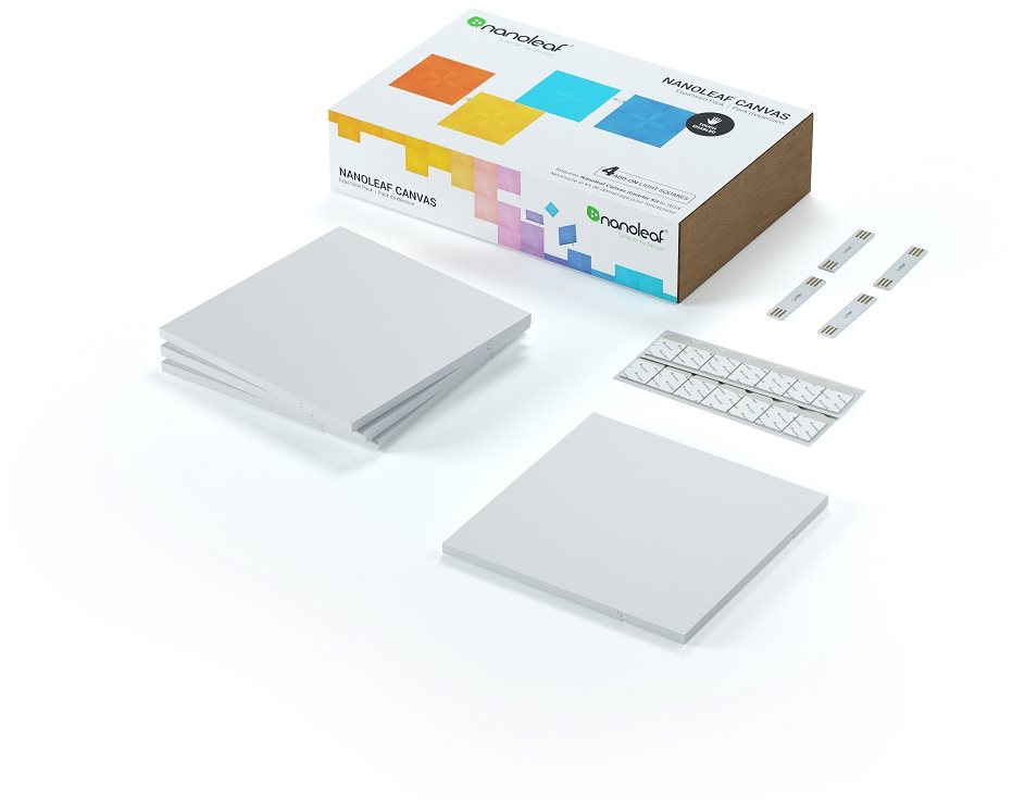 Nanoleaf Canvas Panels Expansion 4 Pack LED světlo