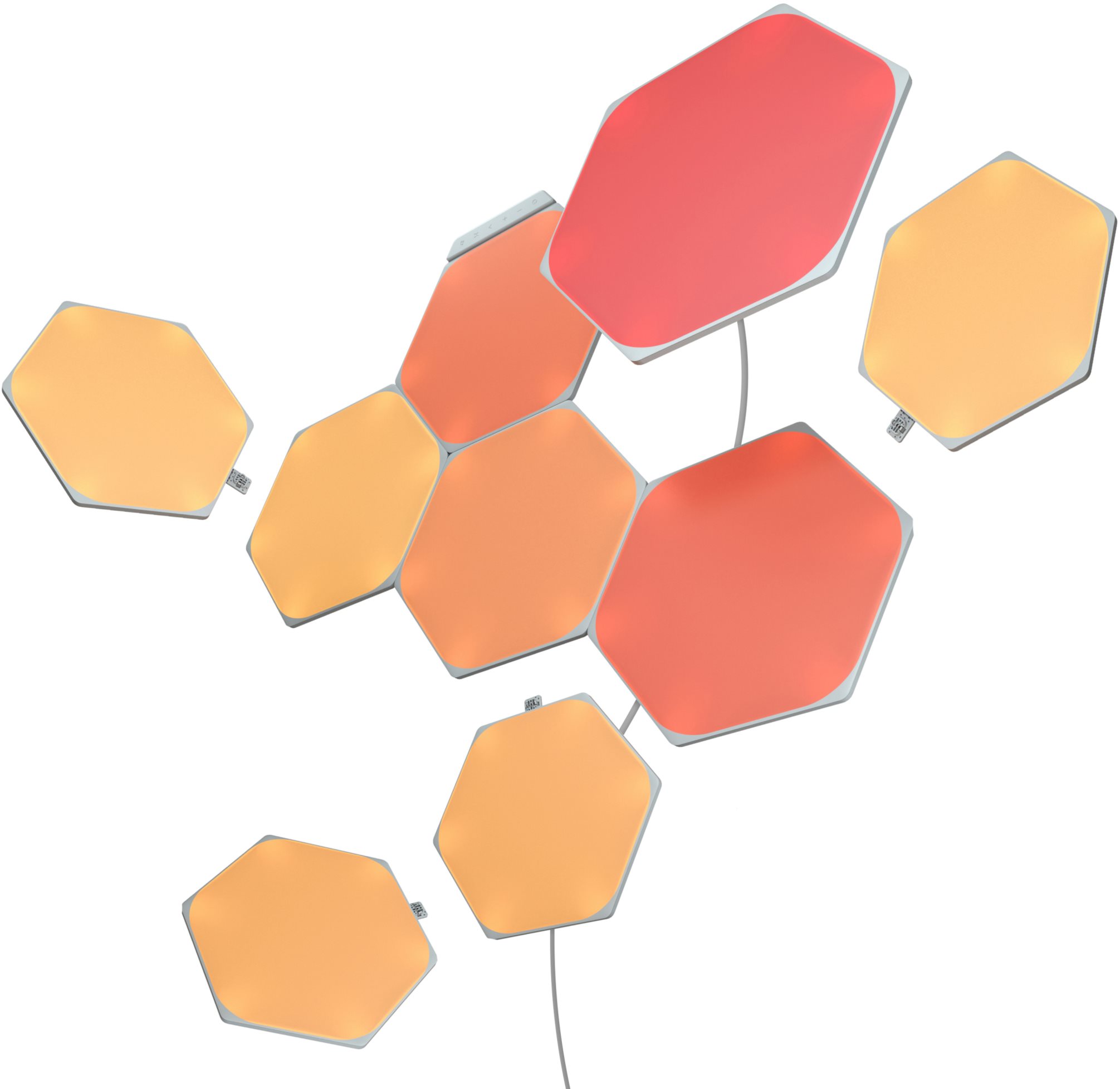 Nanoleaf Shapes Hexagons Starter Kit 9 Panels Modulares Licht