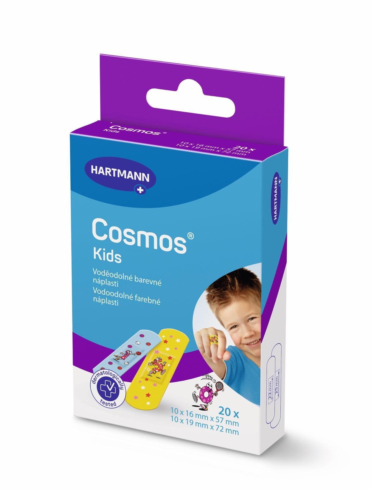 COSMOS - Náplasť detská - 2 veľkosti (20 ks) Náplasť