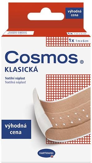 COSMOS Náplasť Klasická textilná 1 m x 6 cm Náplasť