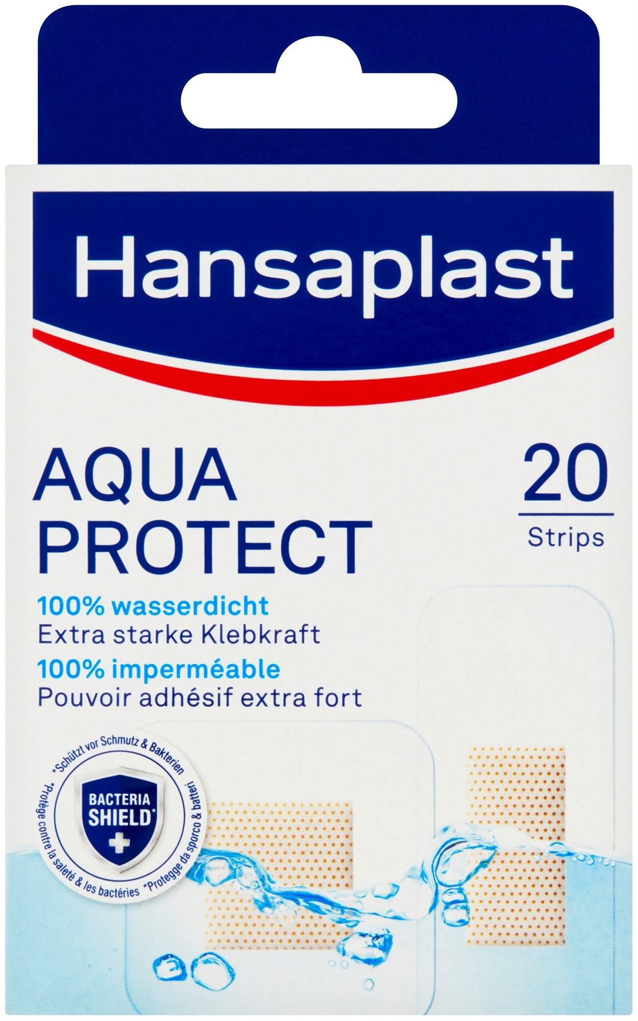 HANSAPLAST Aqua Protect (20 ks) Náplast