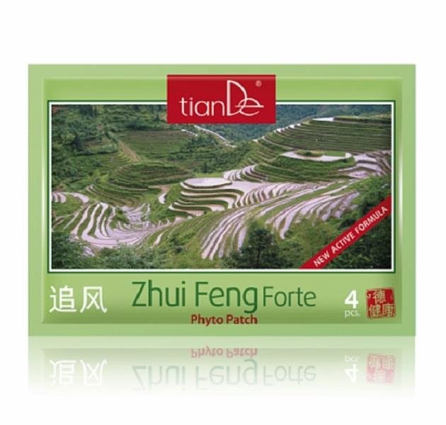 Tiande Tělová fytonáplast Zhui Feng Forte 4 ks Náplast