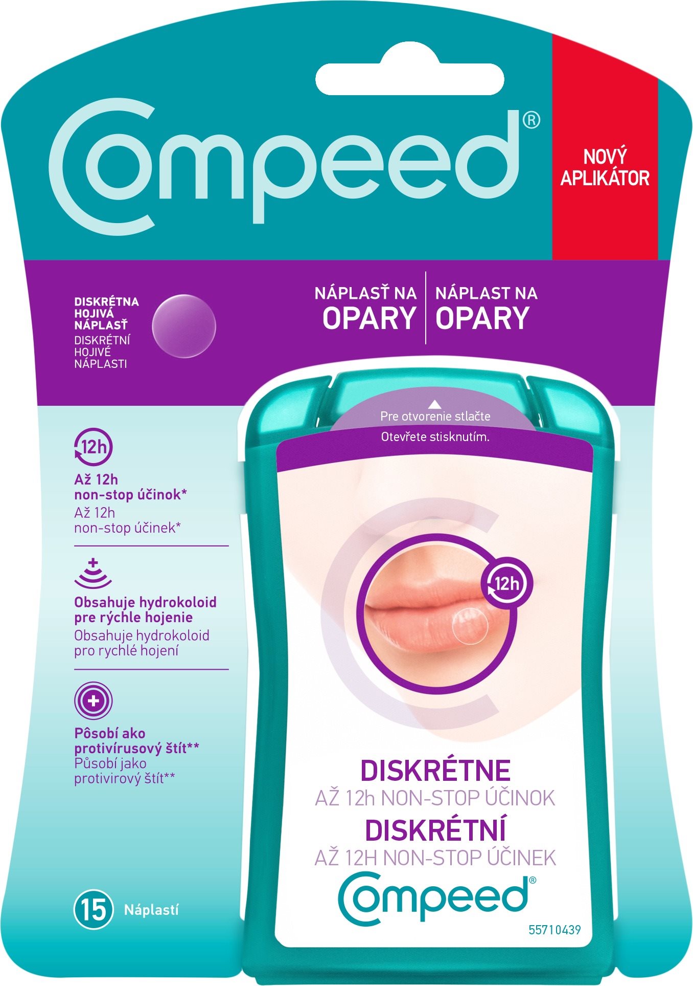 COMPEED náplast na opary 15 ks Náplast