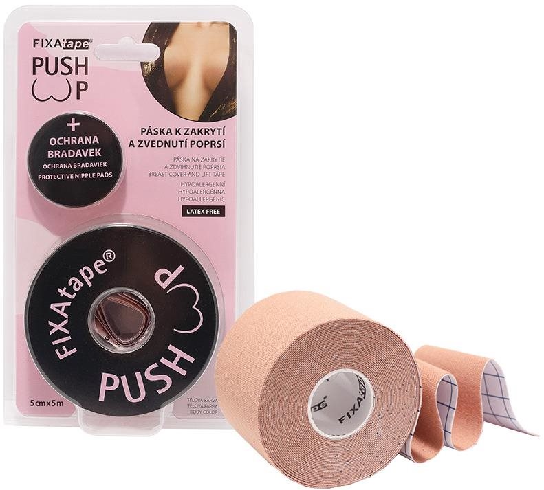 FIXATAPE Push Up páska na zakrytie a zdvihnutie poprsia 5 cm × 5 m...