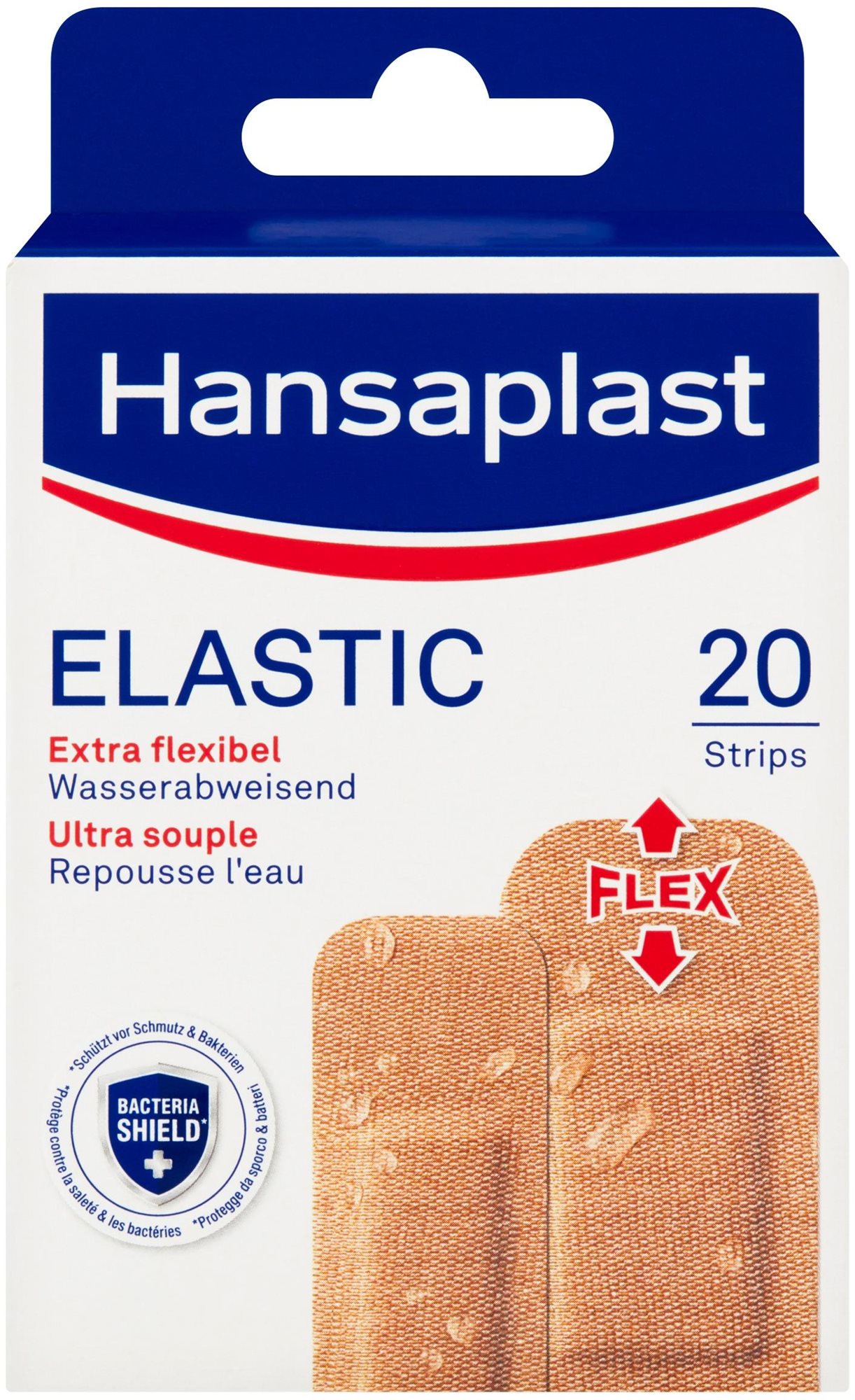HANSAPLAST Elastická náplast (20 ks) Náplast