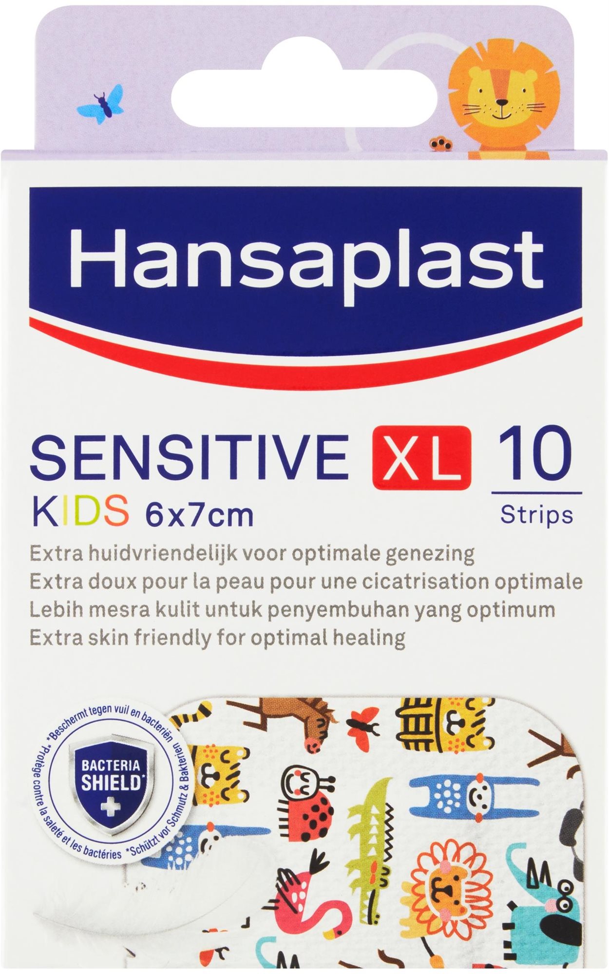 HANSAPLAST Sensitive zvieratká XL (10 ks) Náplasť