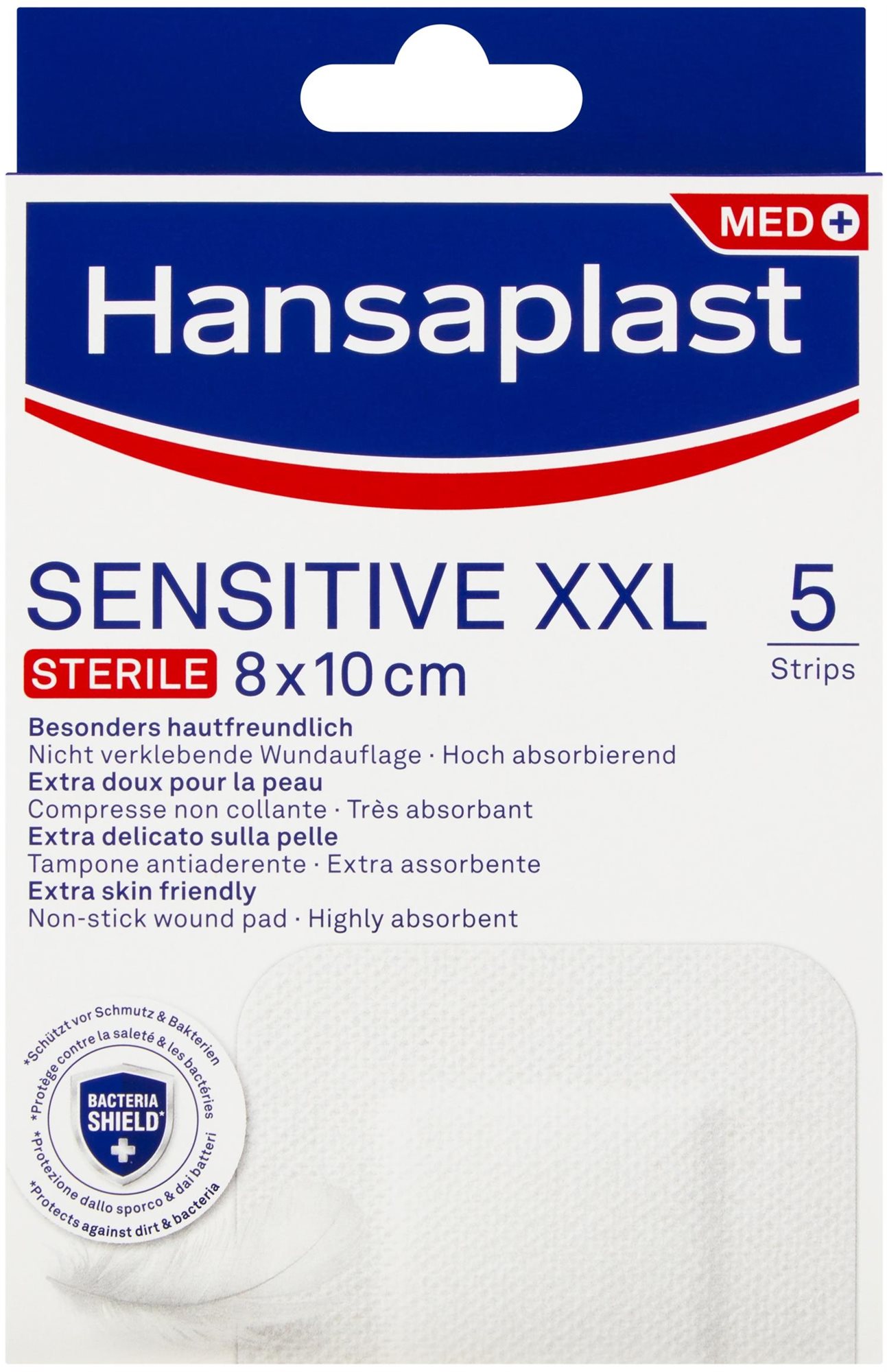 HANSAPLAST Sensitive XXL (5 ks) Náplasť