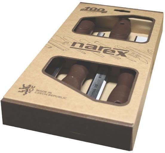 Narex lapos véső készlet 4 db PLAST LINE PROFI Véső