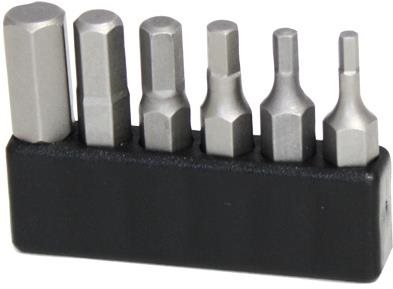 Narex 6HR SW 1/4" rögzítőelemek tálcán, 6HR SW 1/4" készlet Bitfej...
