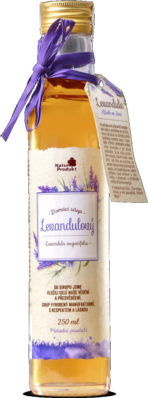 Naturprodukt Sirup levanduľový CZ 250 ml Sirup
