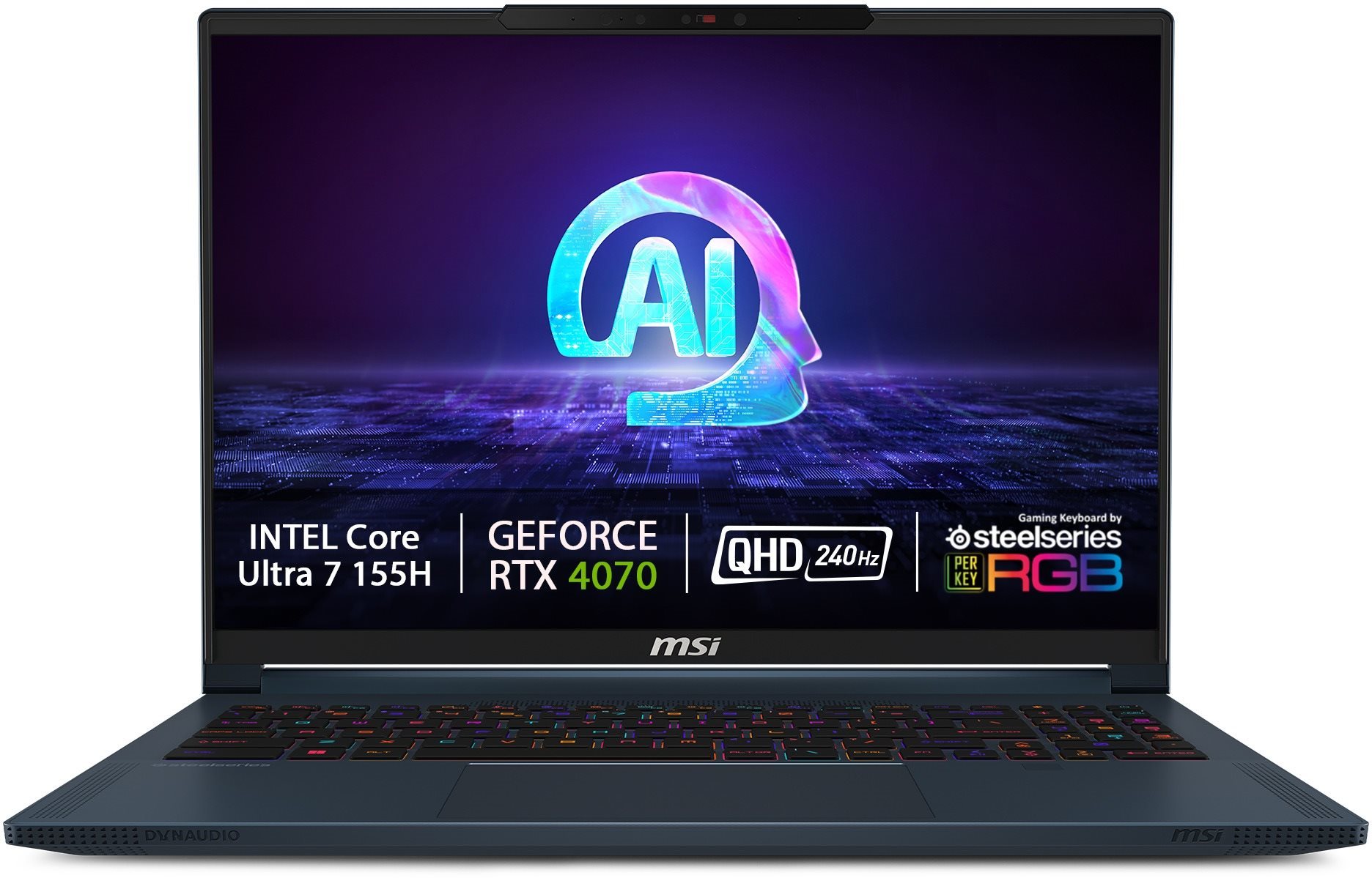MSI Stealth 16 AI Studio A1VGG-033CZ celokovový Herný notebook
