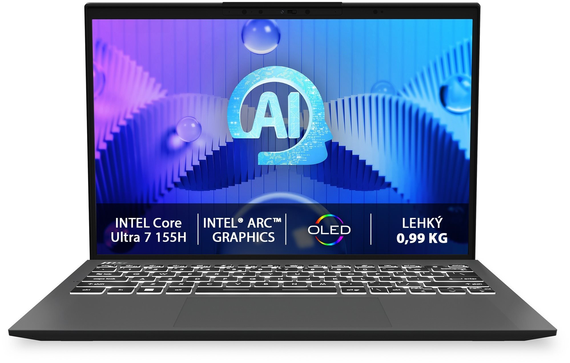 MSI Prestige 13 AI Evo A1MG - Stellar Gray Laptop