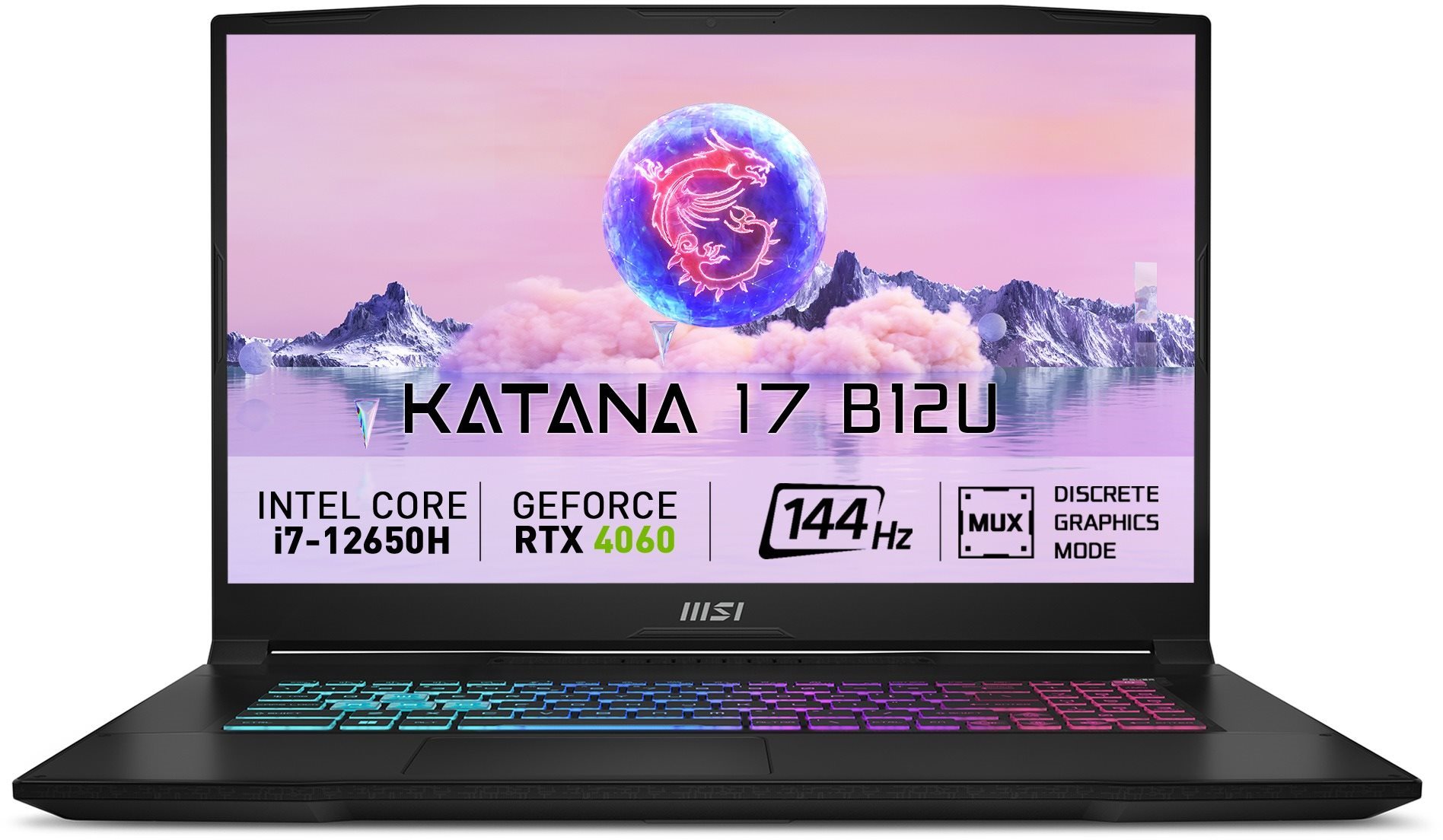 MSI Katana 17 B12VFK-458CZ Herný notebook