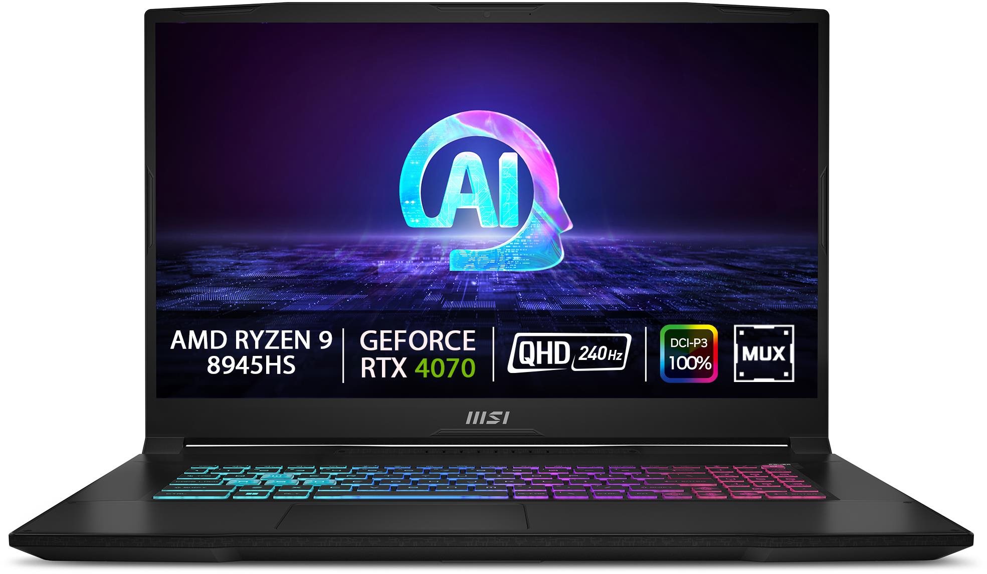 MSI Katana A17 AI B8VG-886XCZ Herný notebook