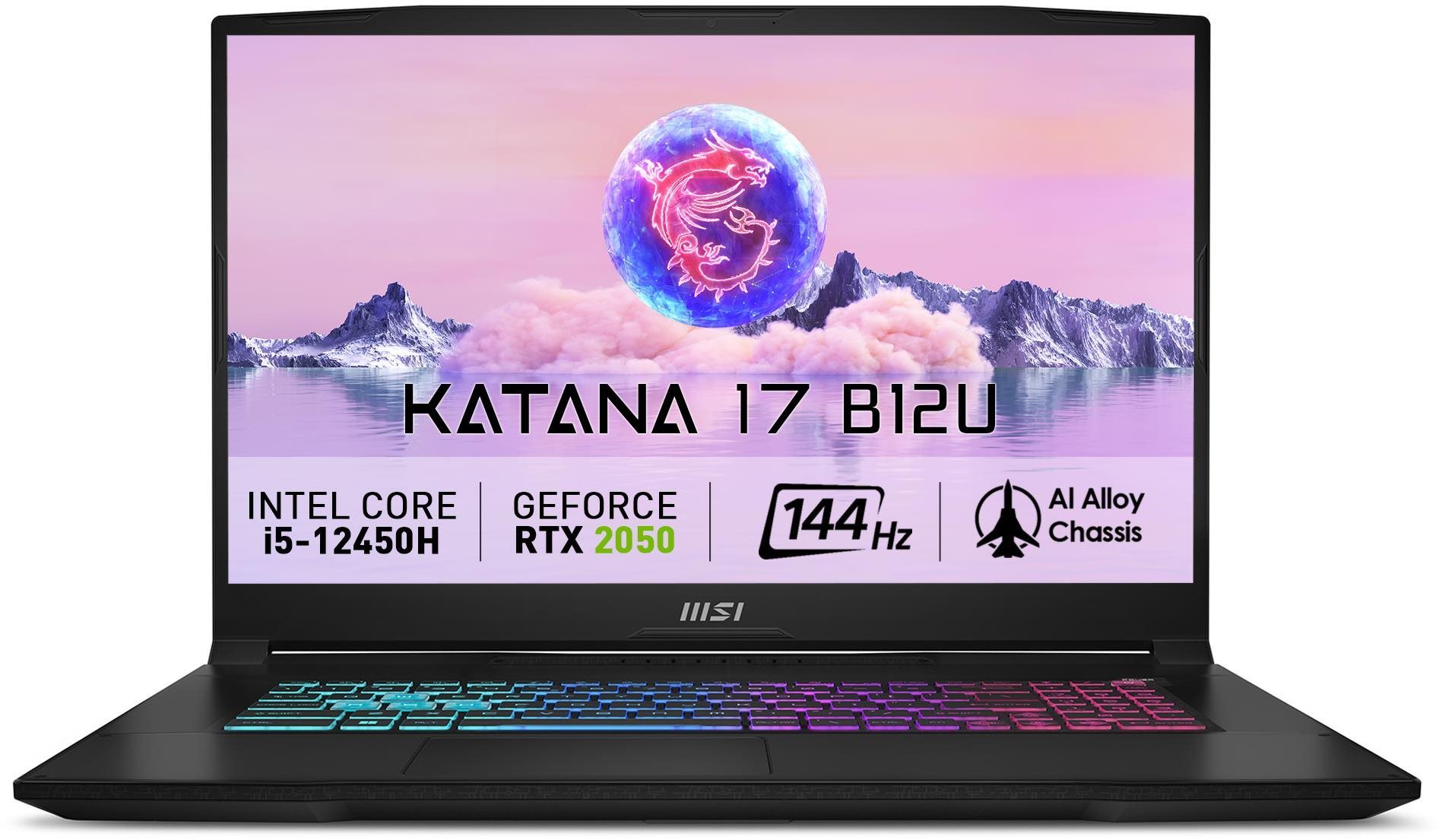 MSI Katana 17 B12UCXK-639CZ Herný notebook