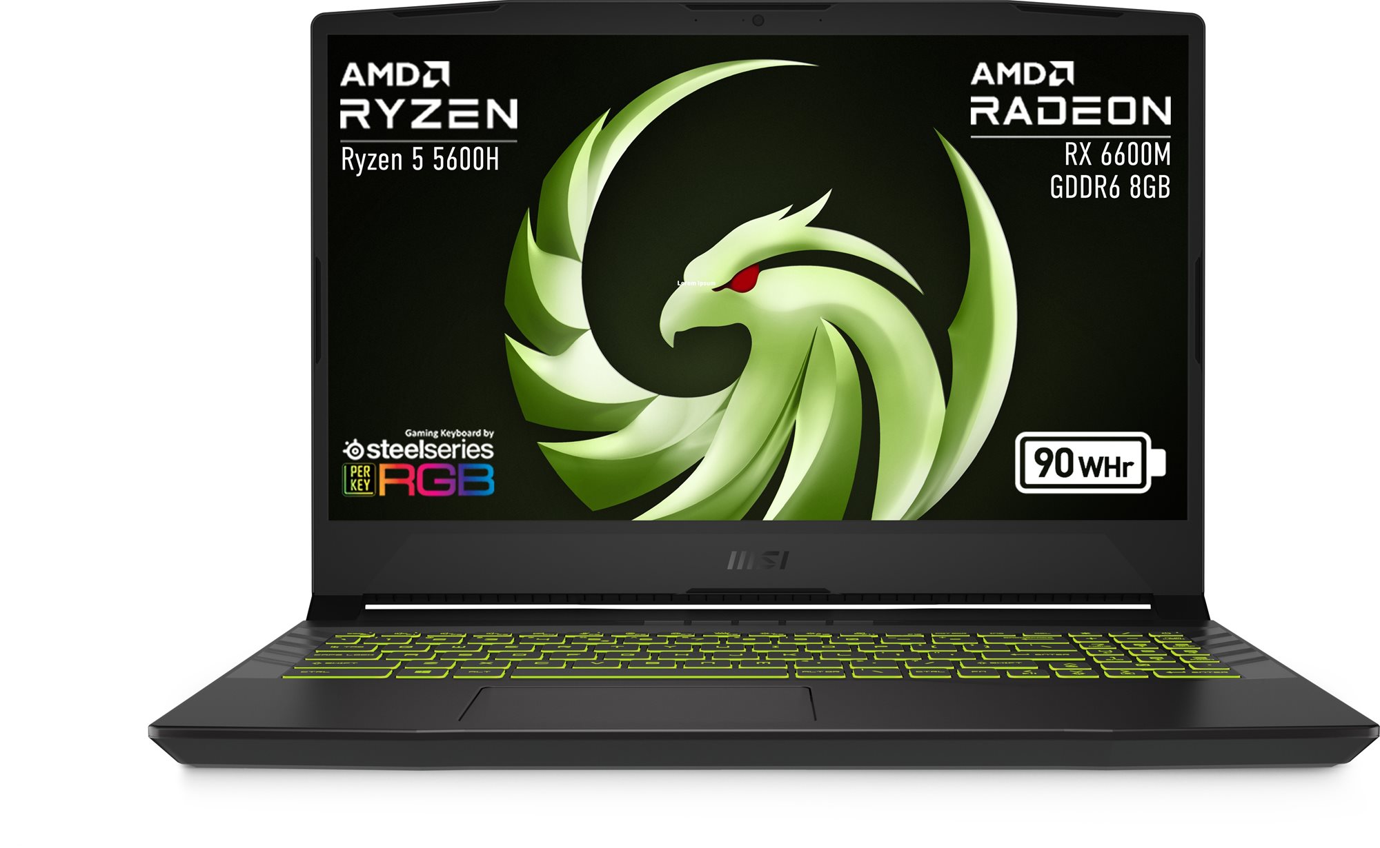 MSI Alpha 15 B5EEK-204CZ Herní notebook