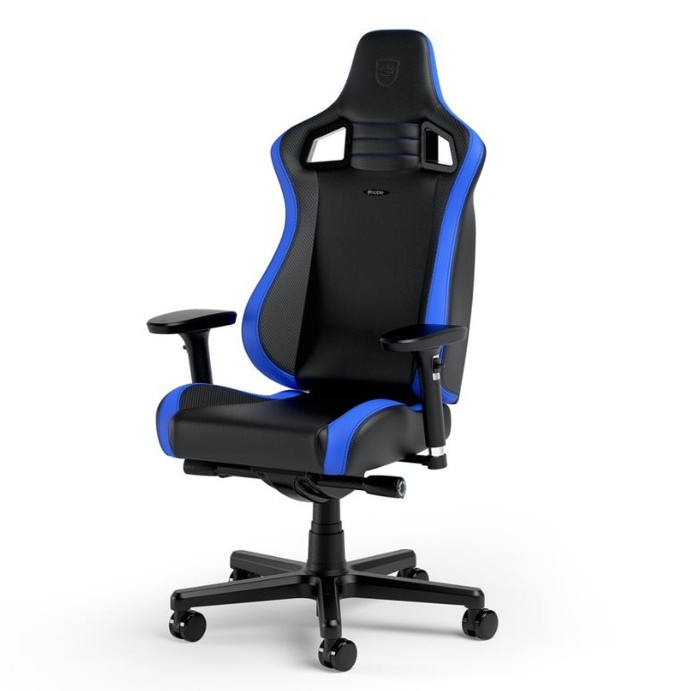 Noblechairs EPIC Compact Gaming Chair - schwarz/karbon/blau...