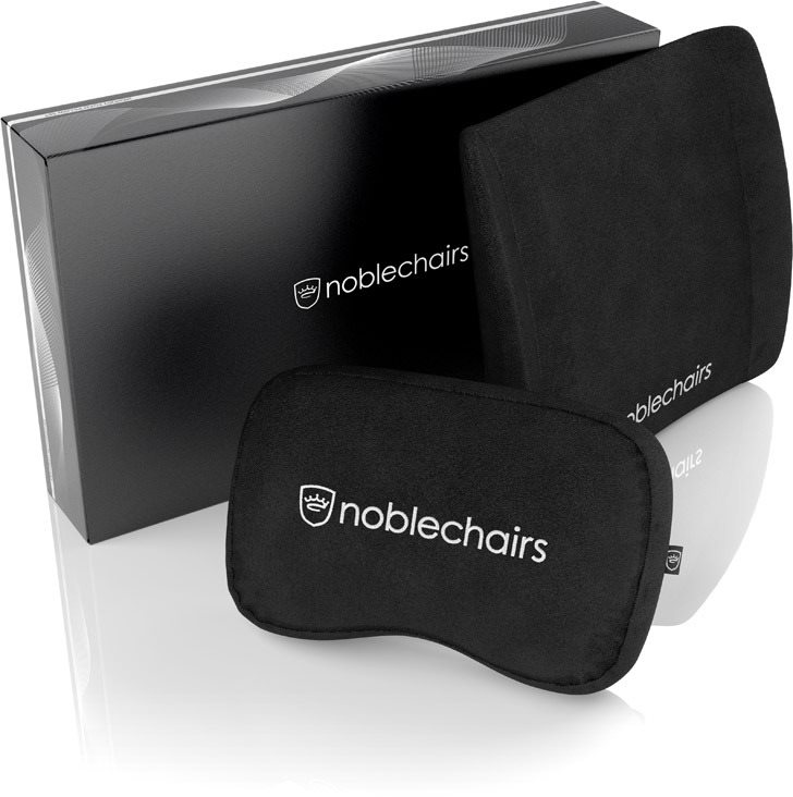 Noblechairs Memory Foam Cushion Set, čierna Bedrová opierka