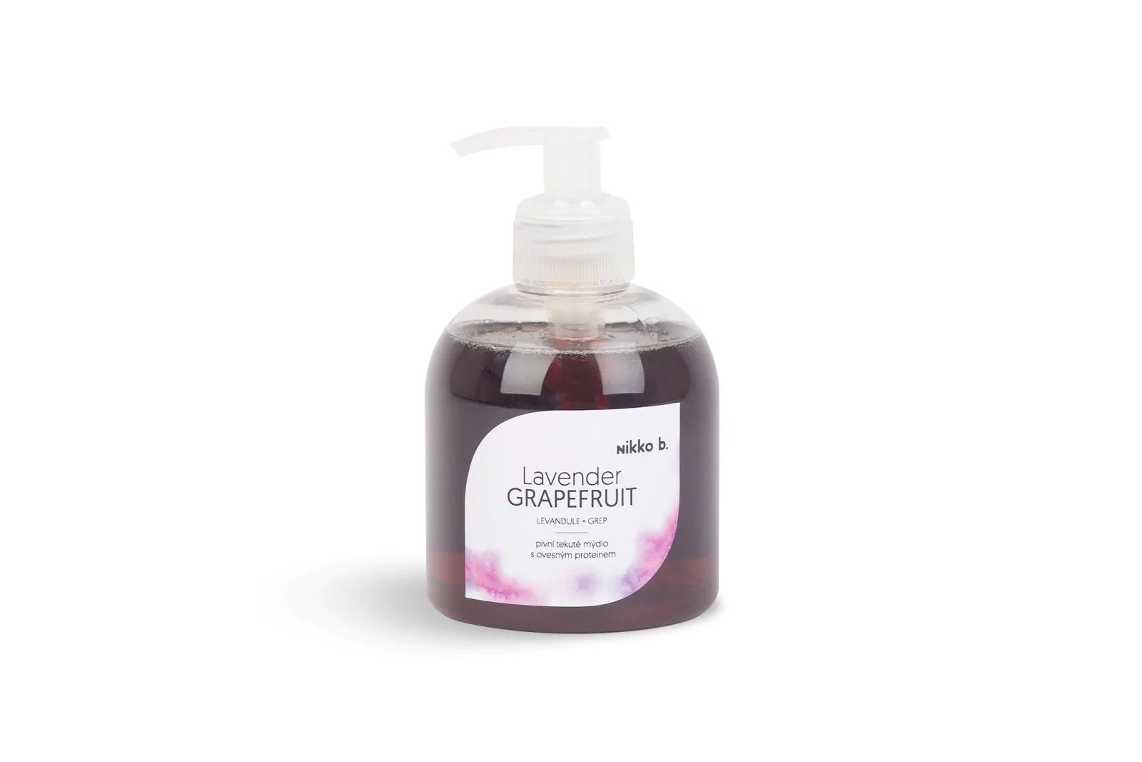 Tekuté mýdlo Lavender & Grapefruit, české přírodní mýdlo, 300g...