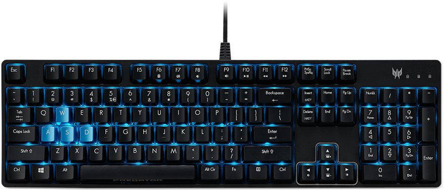 Acer Predator Aethon 300 Gamer billentyűzet
