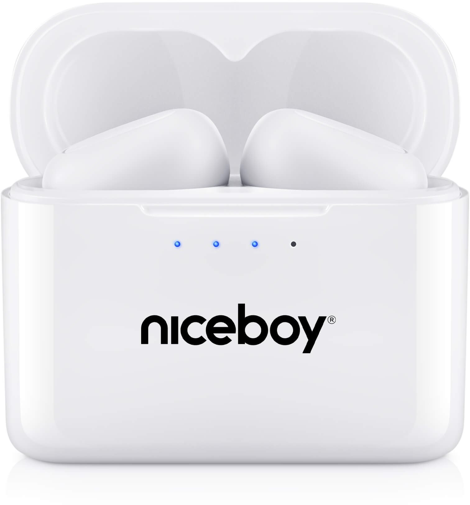 Niceboy HIVE Podsie 3 Polar White Bezdrôtové slúchadlá