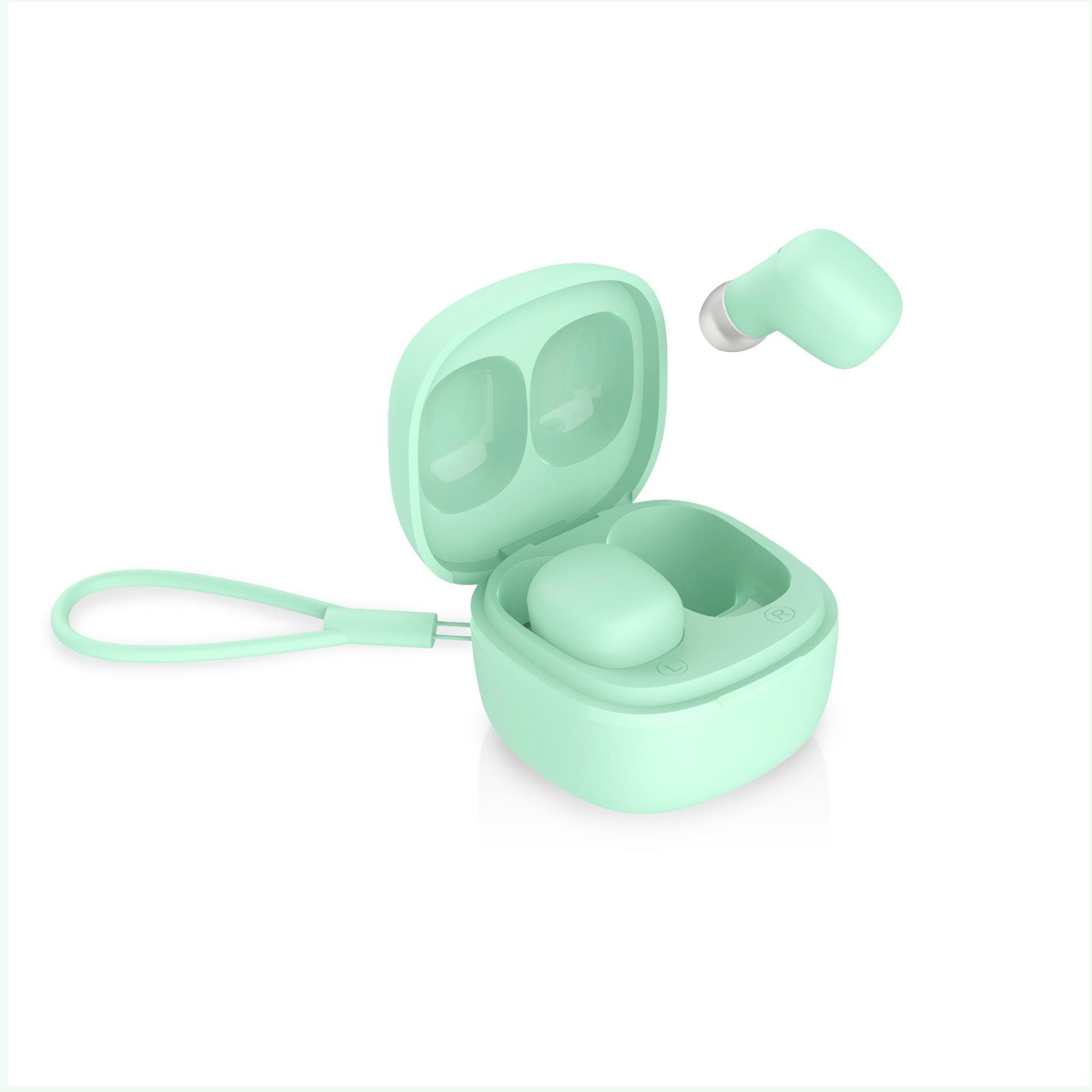 Niceboy HIVE Smarties Green Mint Bezdrôtové slúchadlá