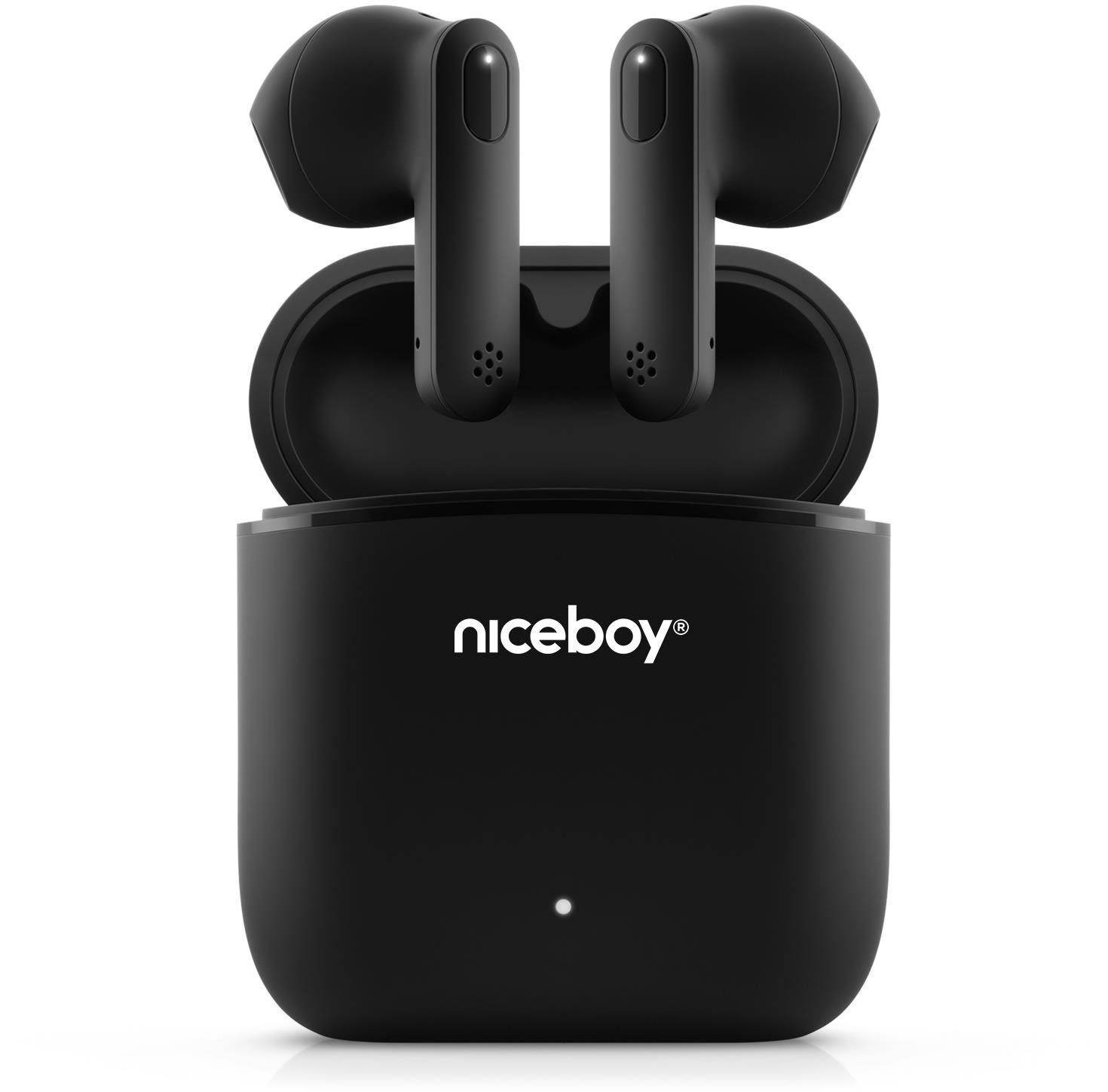 Niceboy HIVE Beans Black Bezdrôtové slúchadlá
