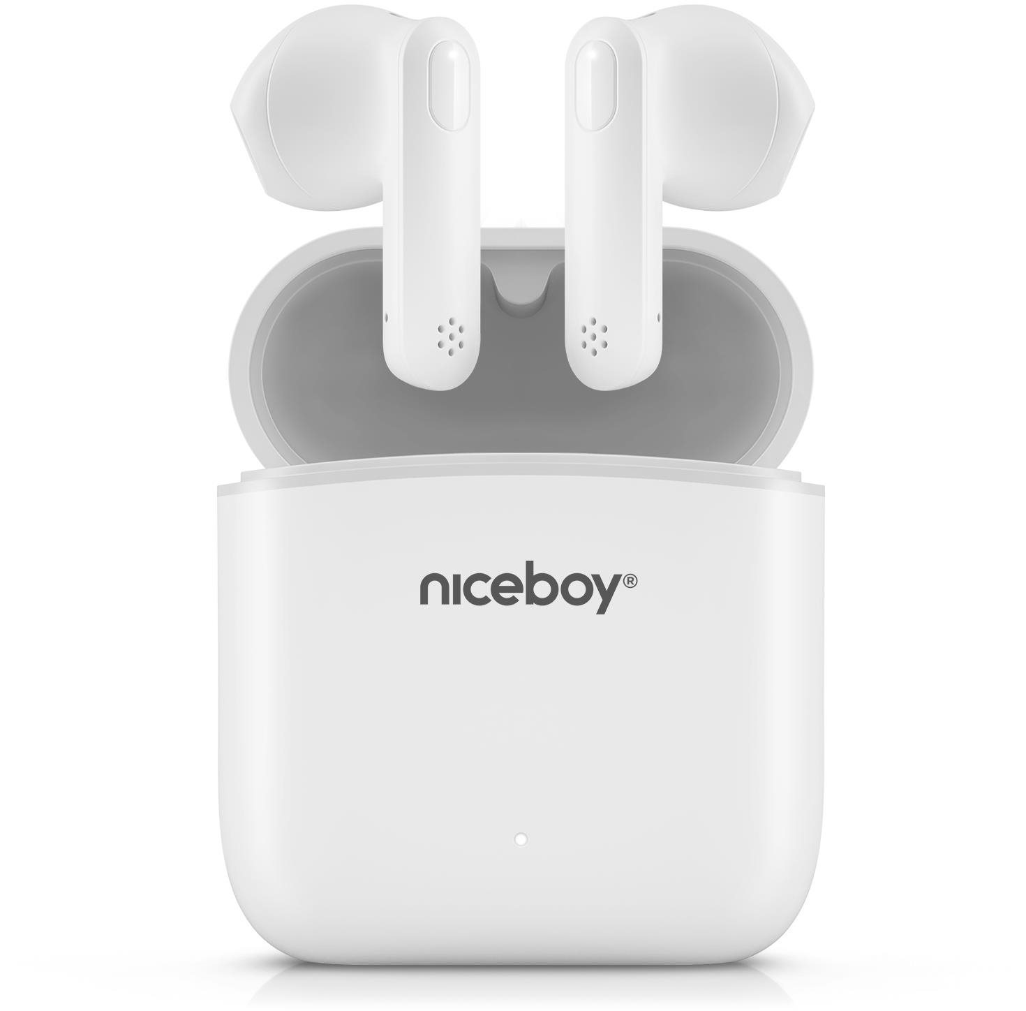 Niceboy HIVE Beans White Bezdrôtové slúchadlá
