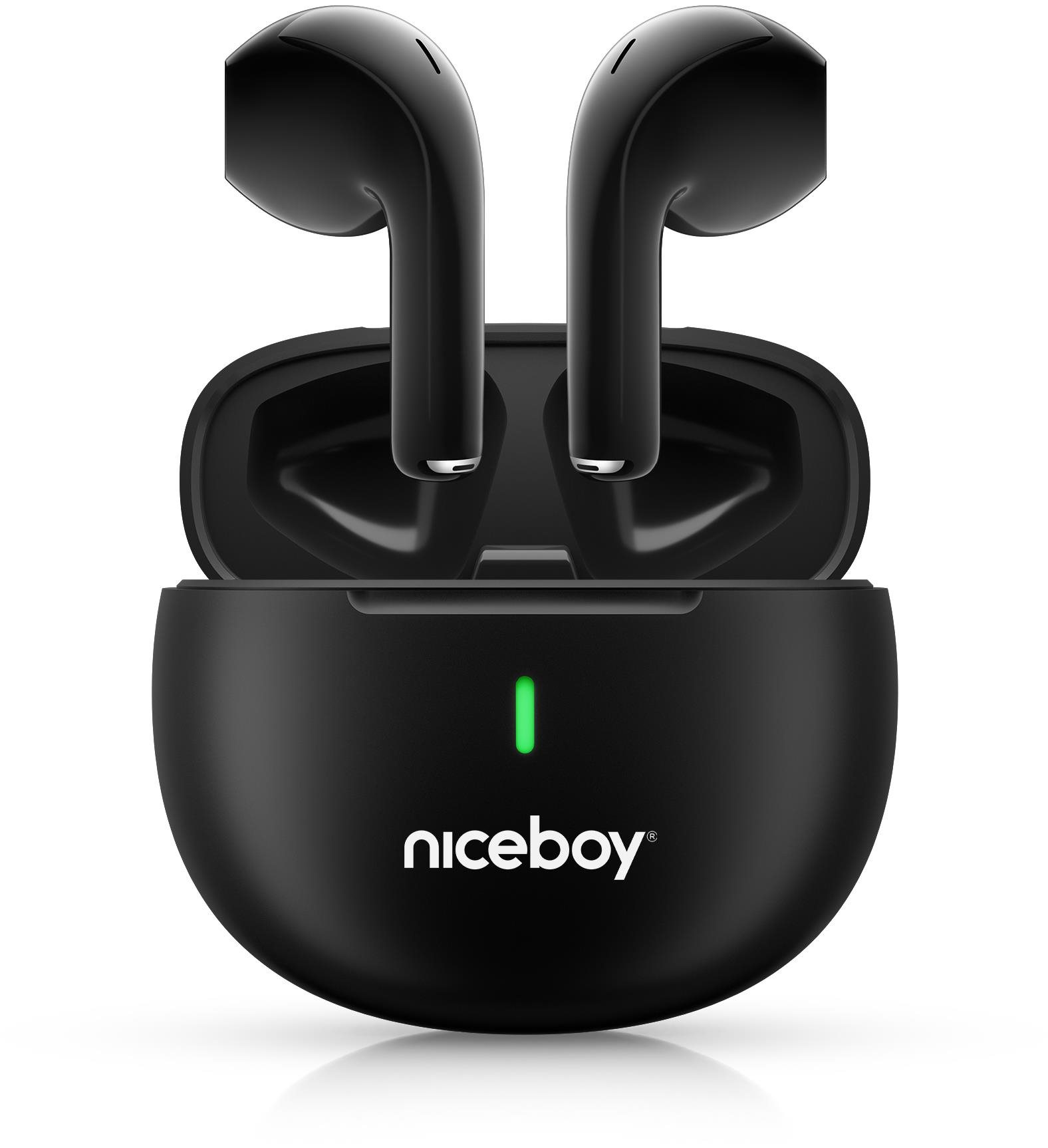 Niceboy HIVE Beans Pop Black Bezdrôtové slúchadlá