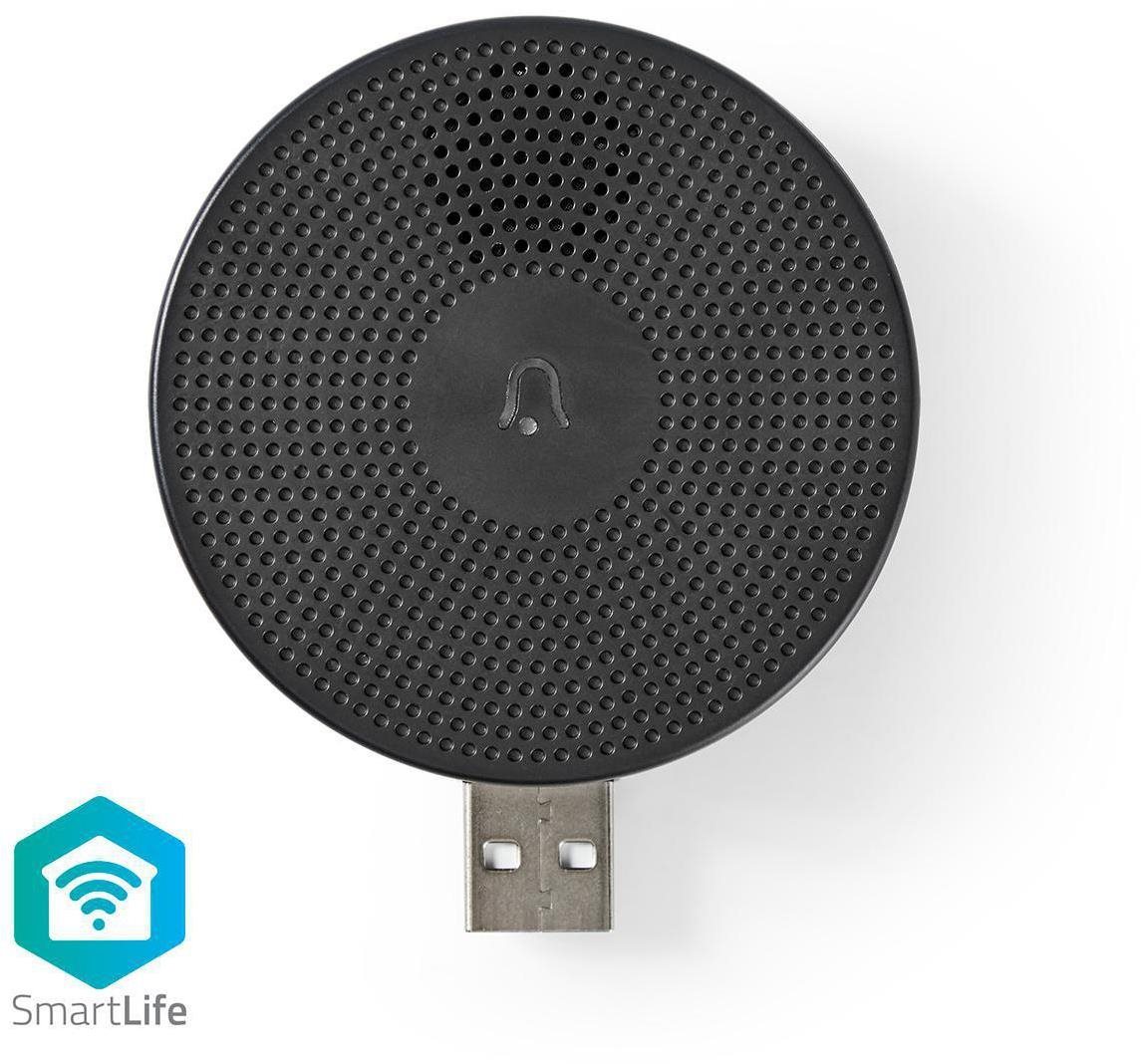 NEDIS WiFi inteligentný bezdrôtový dverný zvonček Zvonček