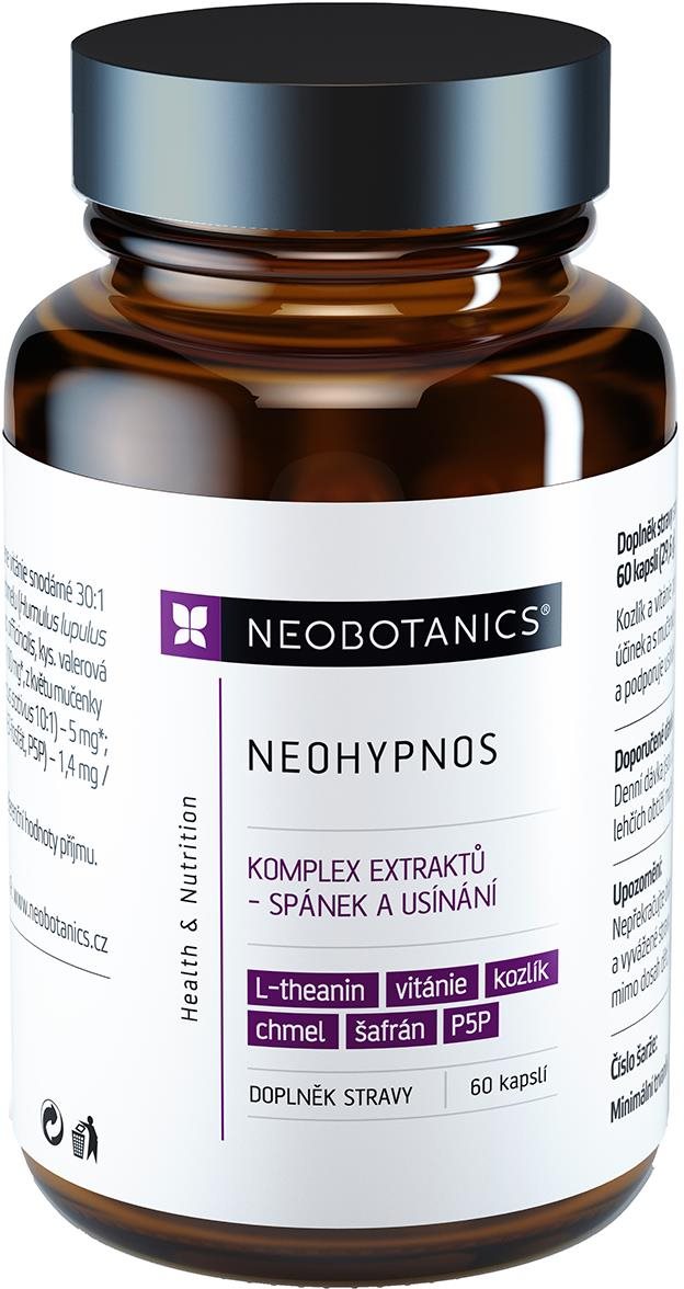 Neobotanics Neohypnos, 60 kapslí Doplněk stravy
