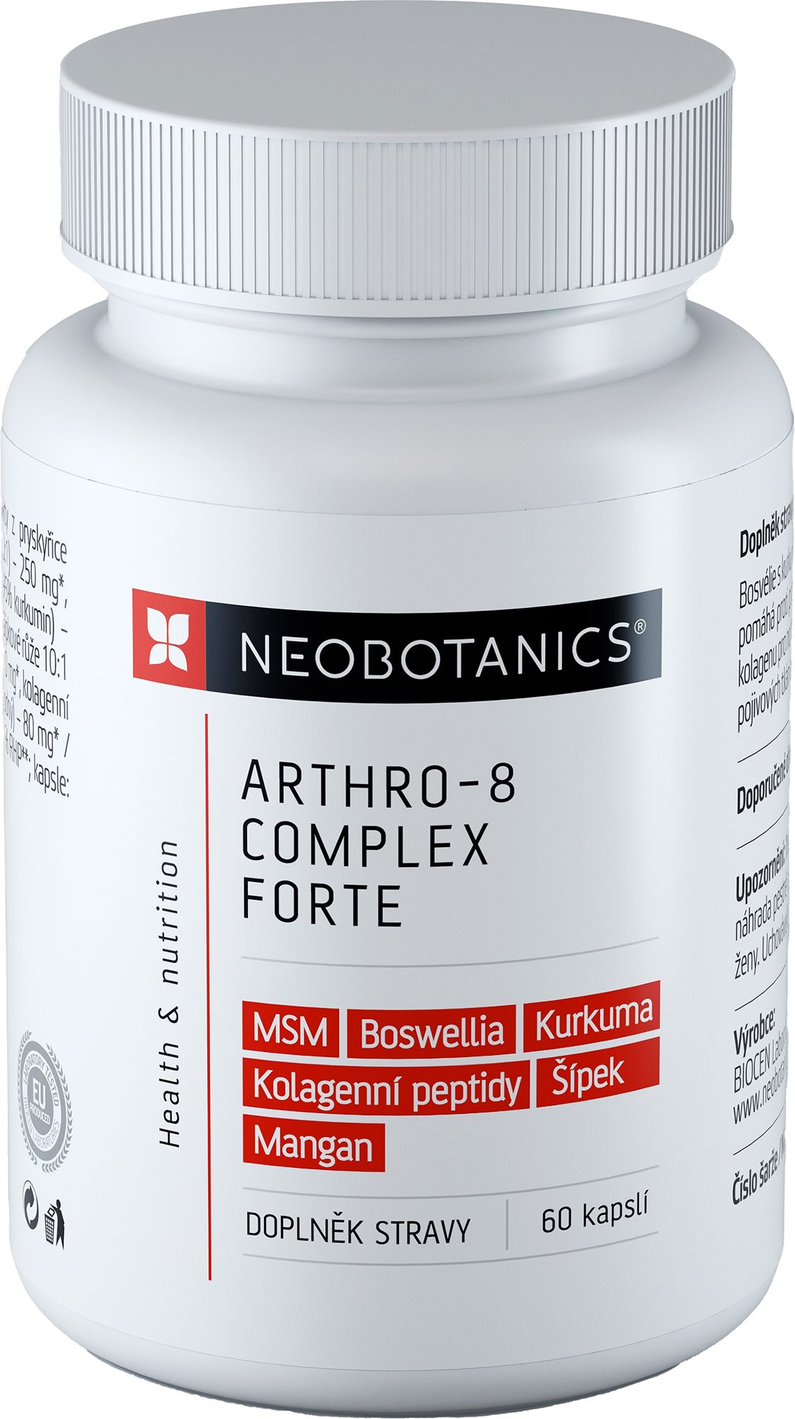 ARTHRO-8 Komplex 60 kapslí Doplněk stravy