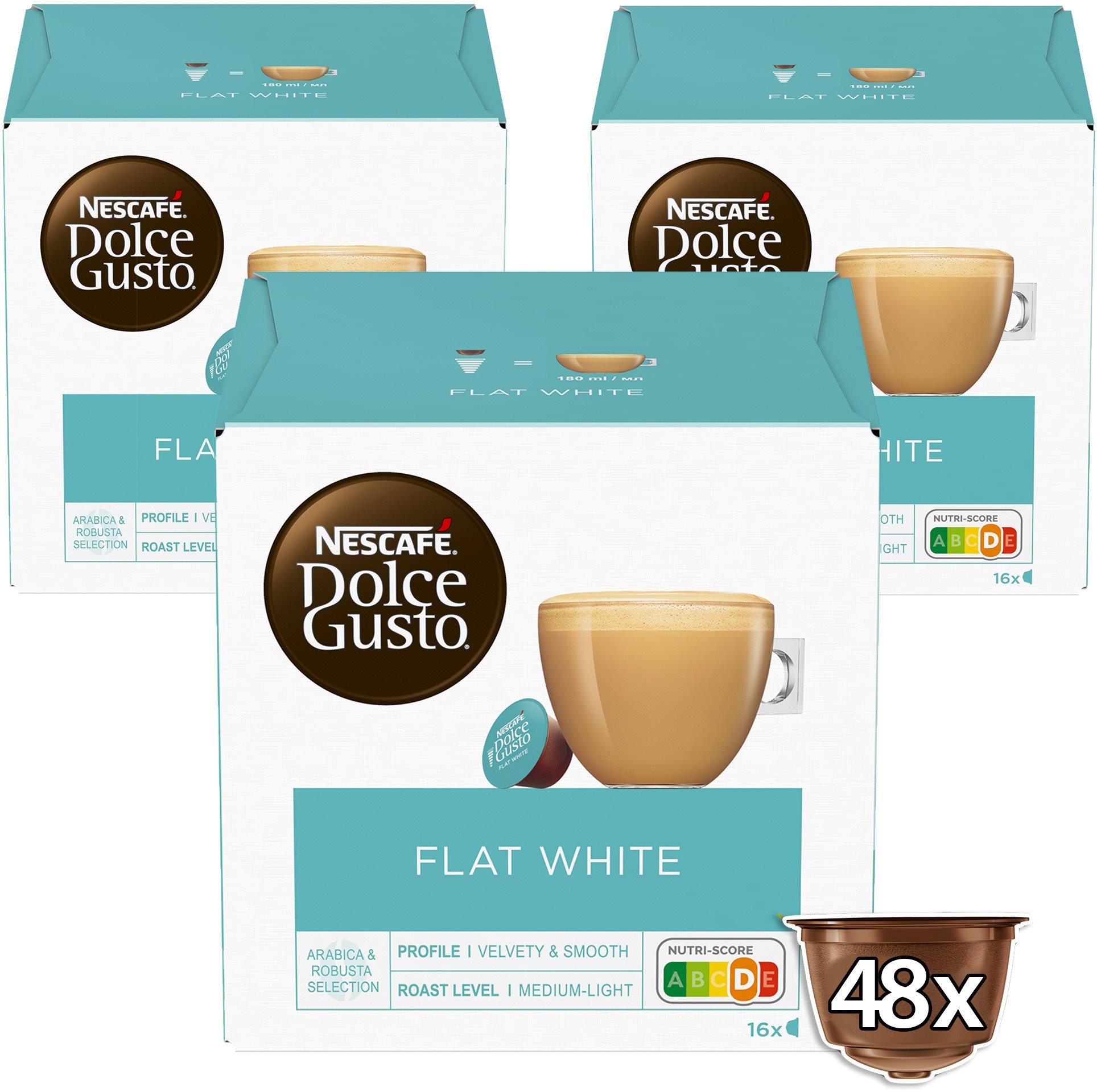 NESCAFÉ® Dolce Gusto® Flat White - 48 kapsúl Kávové kapsuly
