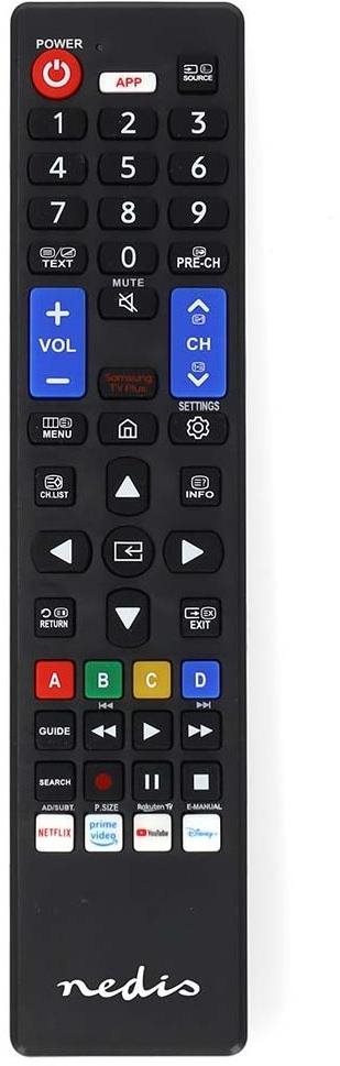 NEDIS TVRC45SABK na TV Samsung Diaľkový ovládač