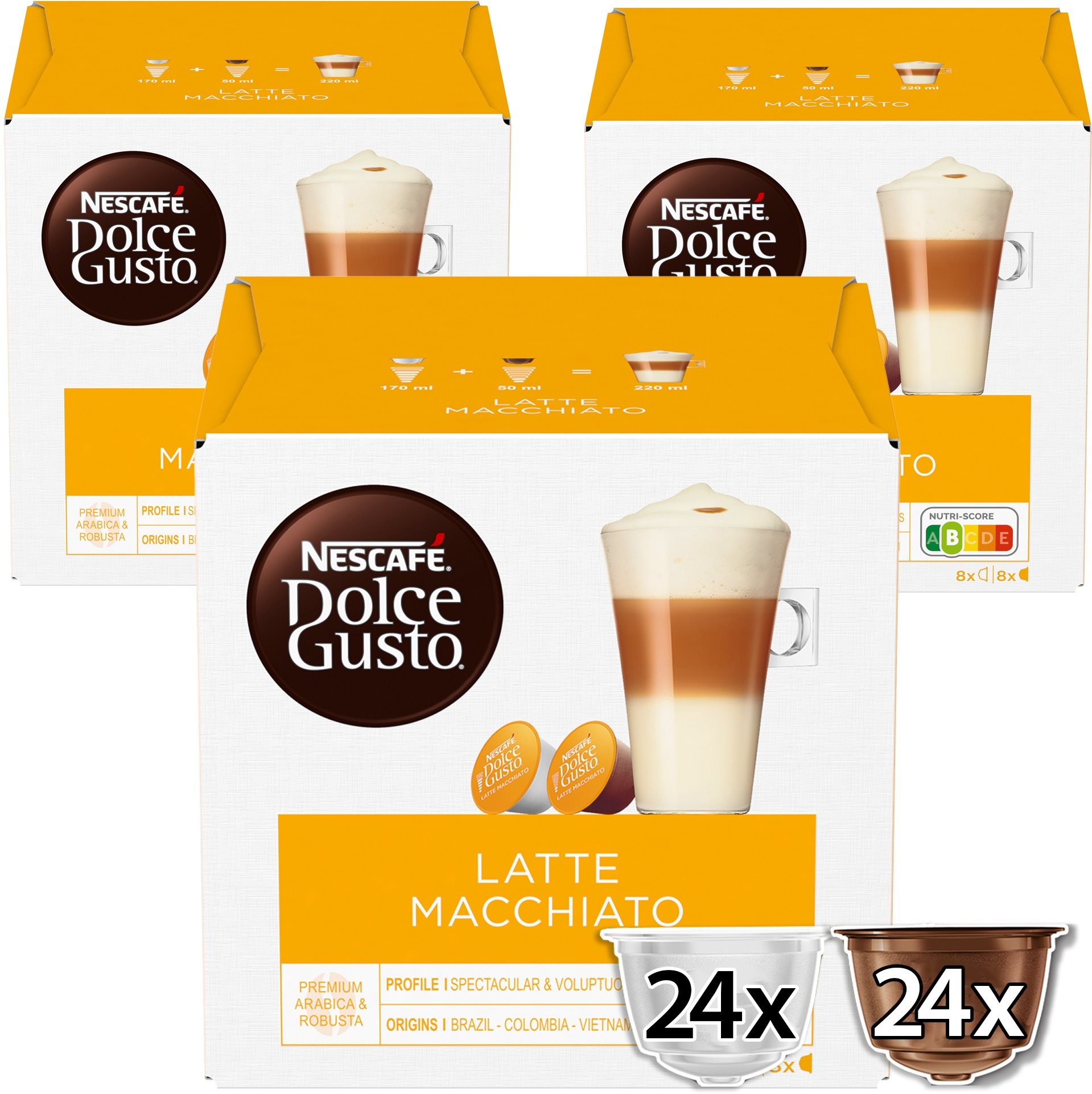 NESCAFÉ® Dolce Gusto® Latte Macchiato -  48 kapsúl Kávové kapsuly