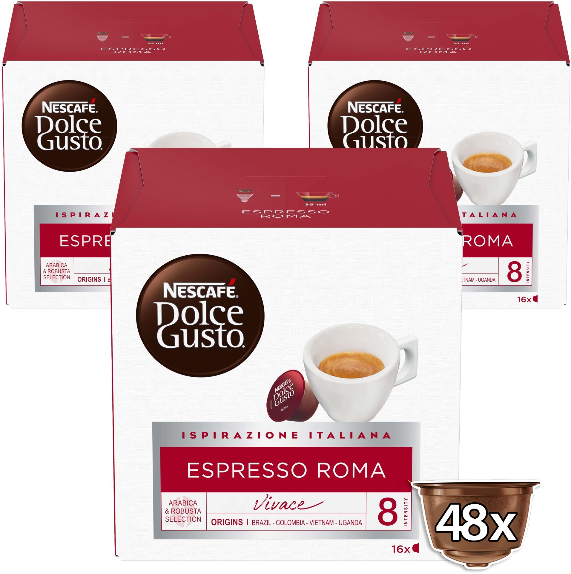 NESCAFÉ® Dolce Gusto® Espresso Roma - 48 kapszula Kávékapszula