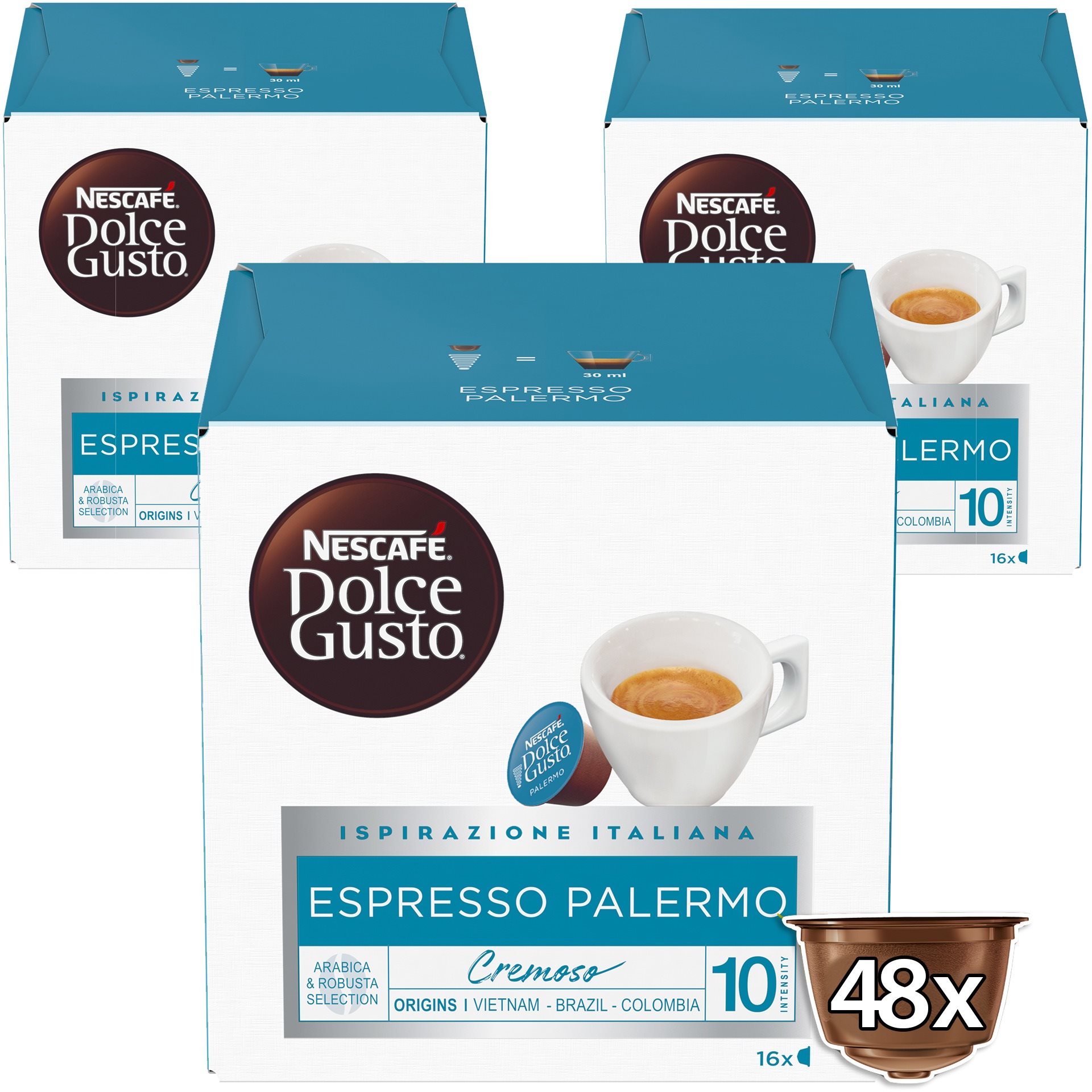NESCAFÉ® Dolce Gusto® Espresso Palermo - 48 kapszula Kávékapszula