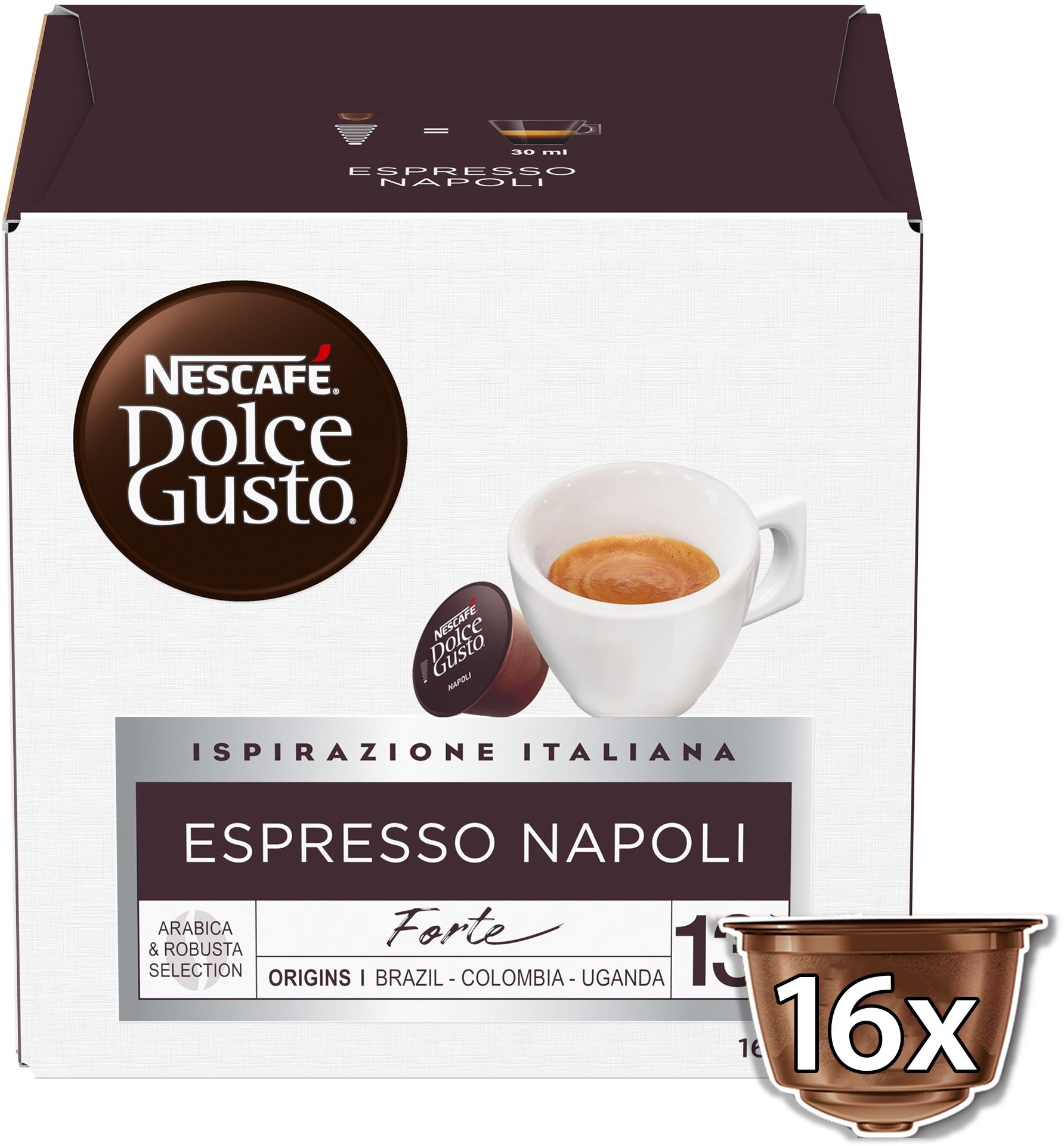 NESCAFÉ® Dolce Gusto® Espresso Napoli - 16 kapsúl Kávové kapsuly