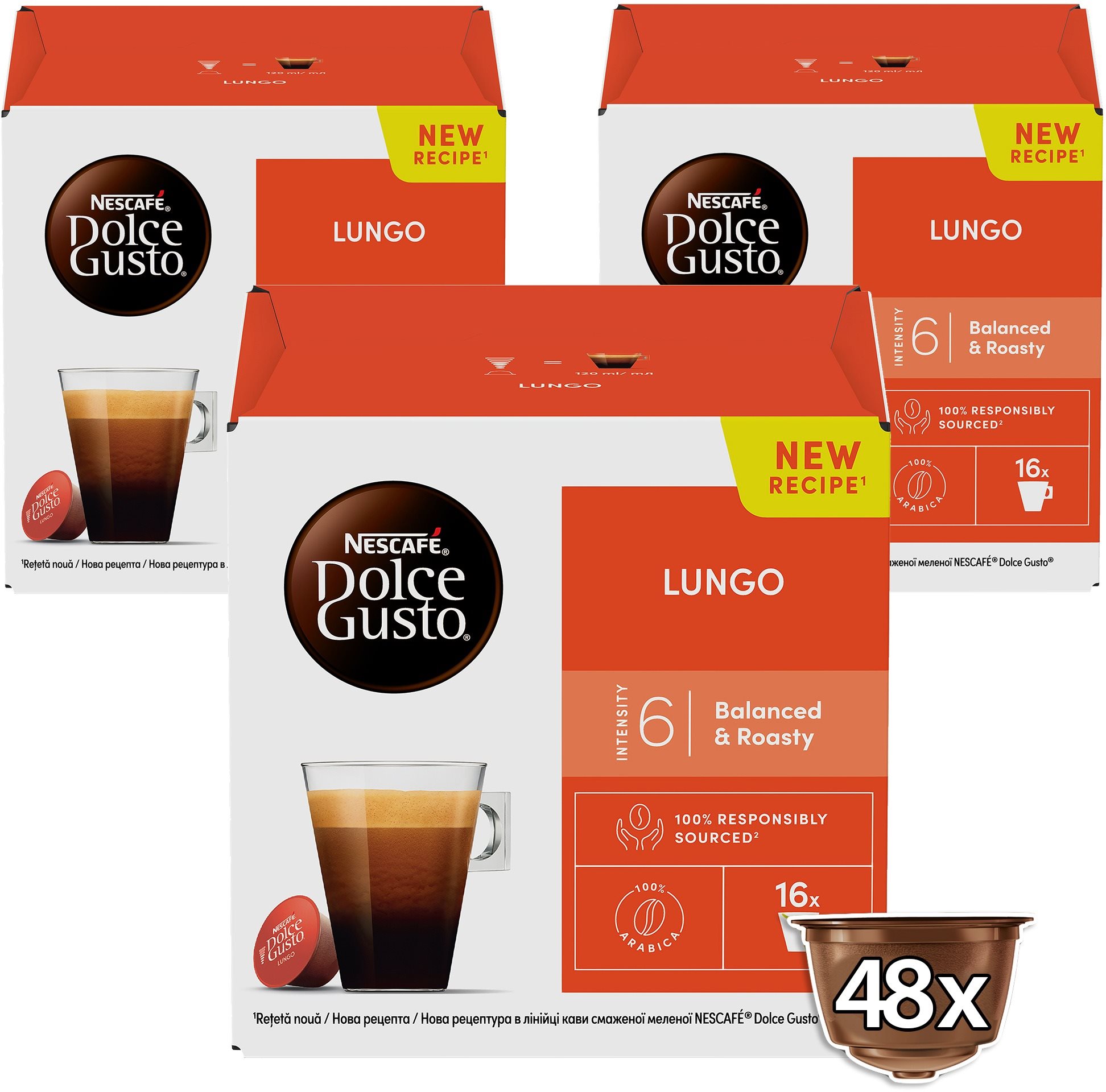 NESCAFÉ® Dolce Gusto® Lungo - 48 kapsúl Kávové kapsuly