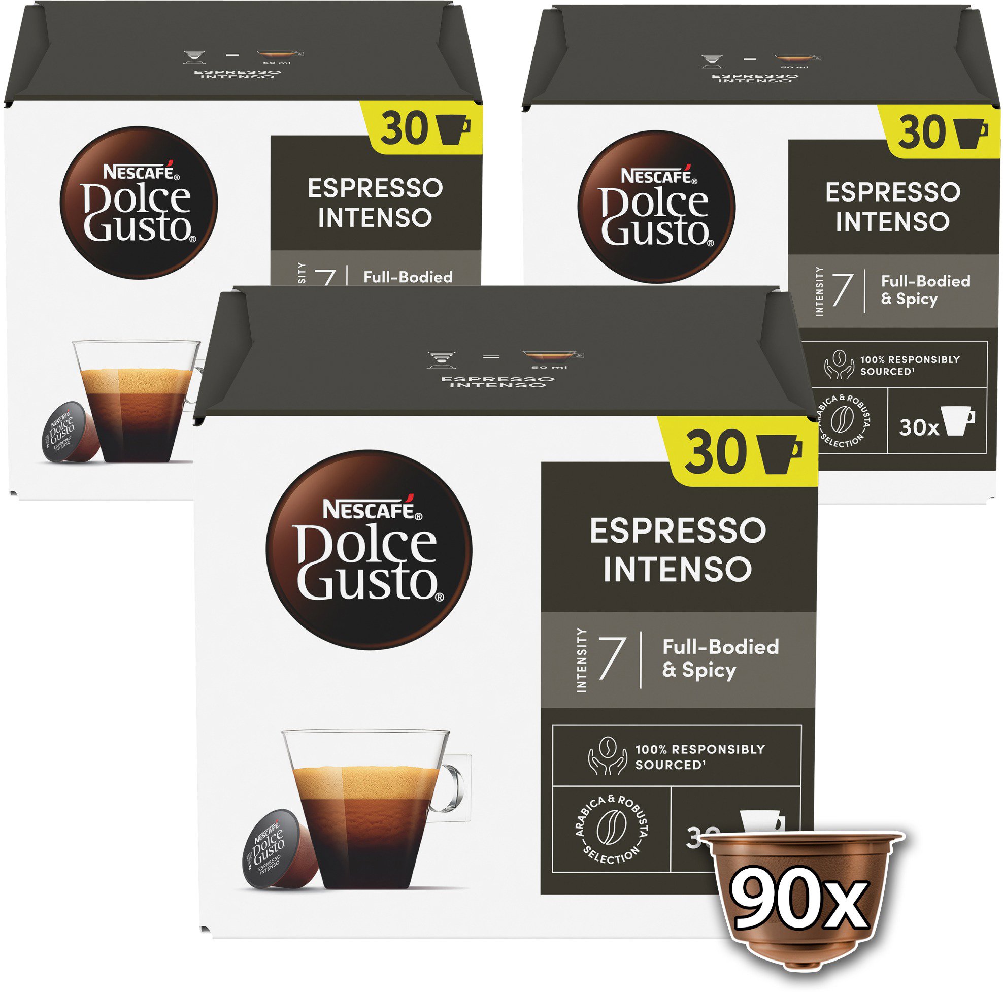NESCAFÉ® Dolce Gusto® Espresso Intenso XXL - 90 kapsúl Kávové kapsuly