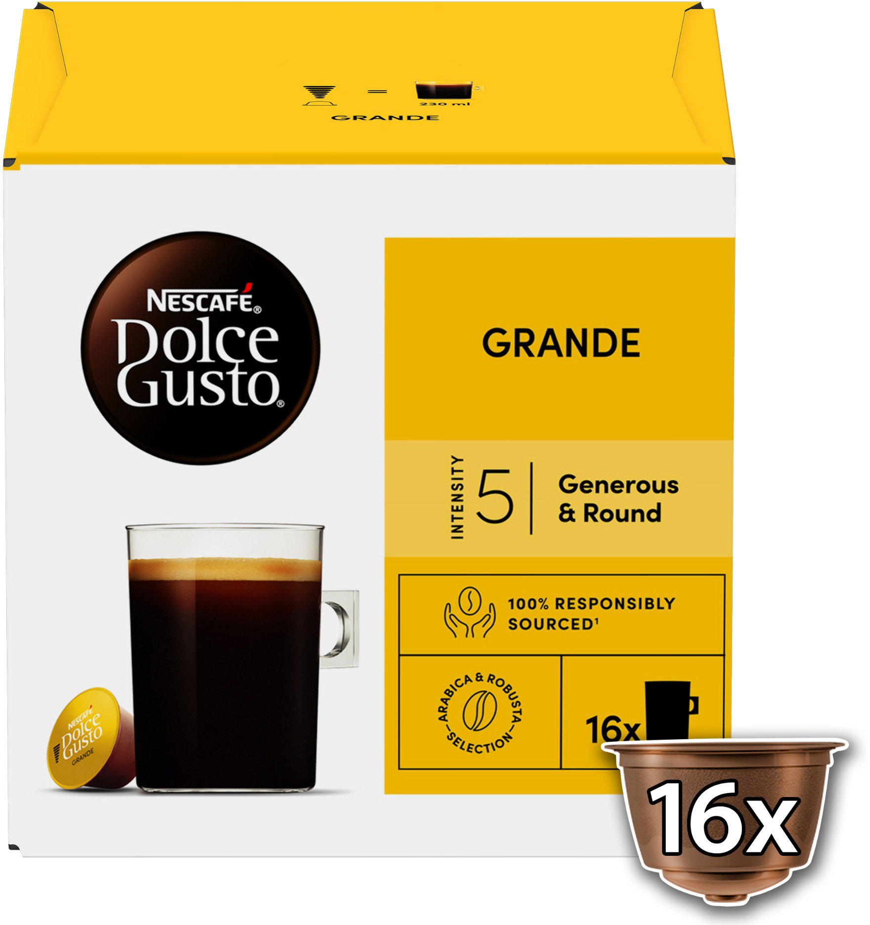 NESCAFÉ® Dolce Gusto® Grande - 16 kapszula Kávékapszula