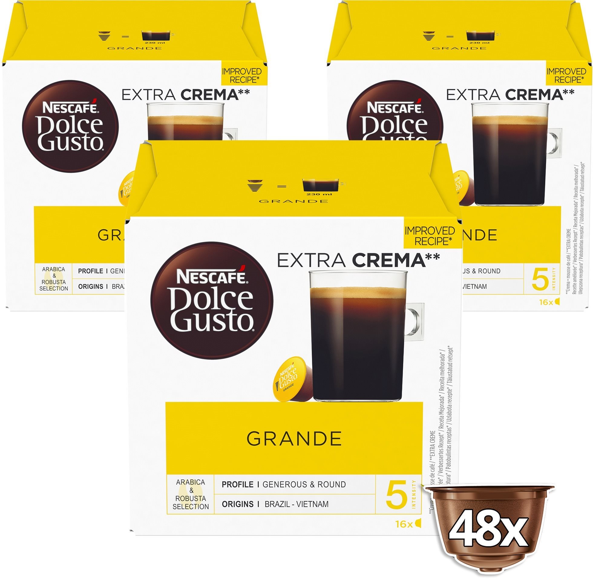NESCAFÉ® Dolce Gusto® Grande - 48 kapszula Kávékapszula