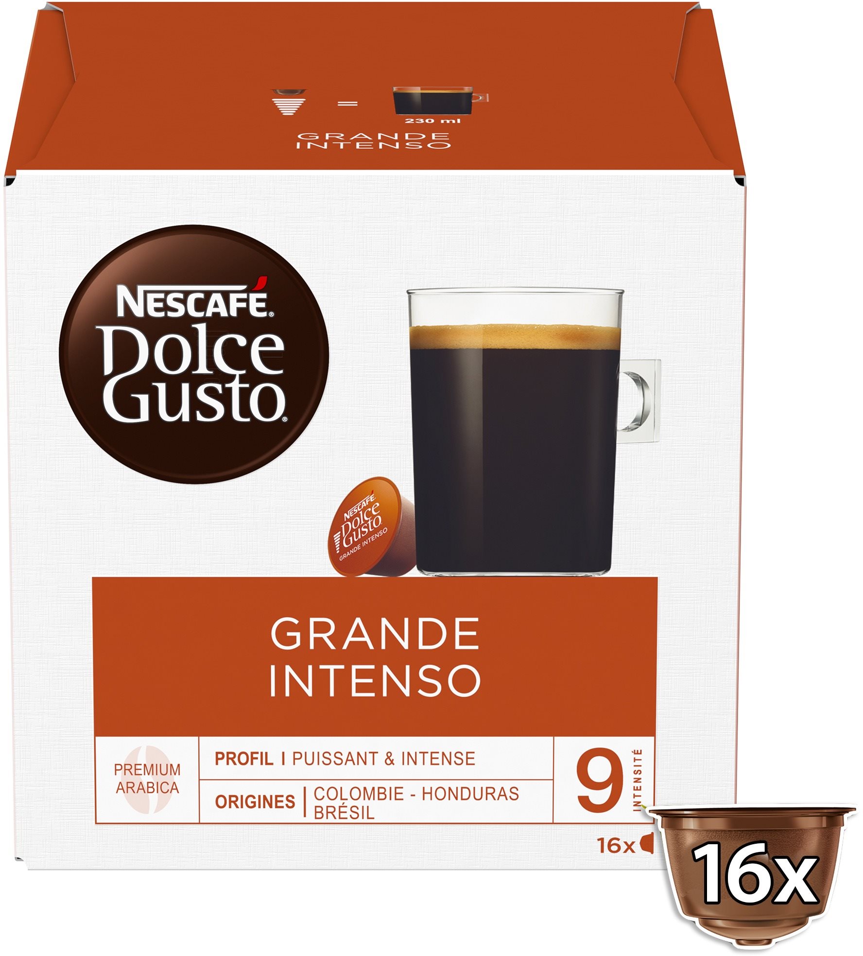 NESCAFÉ® Dolce Gusto® Grande Intenso - 16 kapsúl Kávové kapsuly