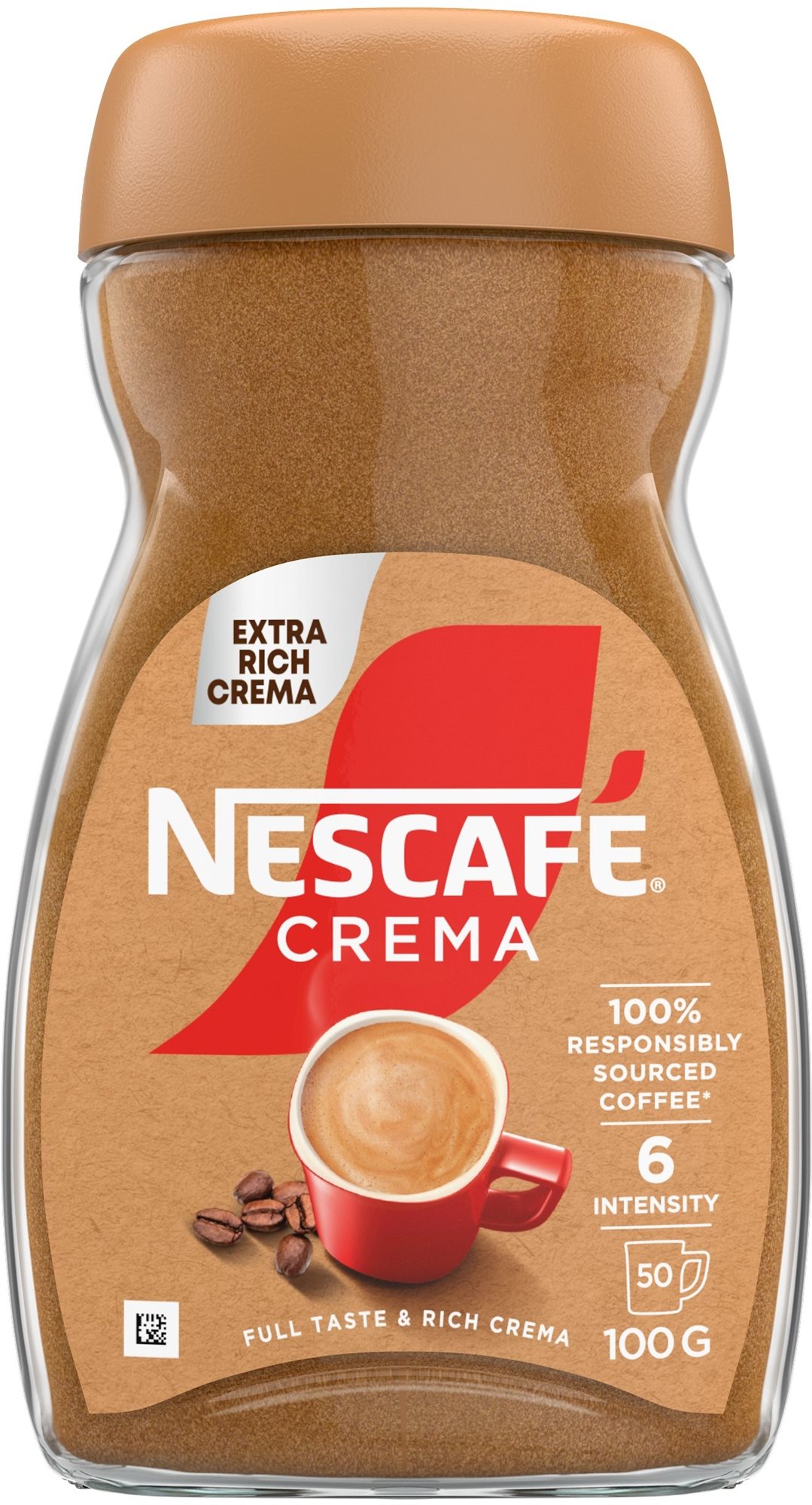 NESCAFÉ® CLASSIC Crema 100 g, üveges Kávé