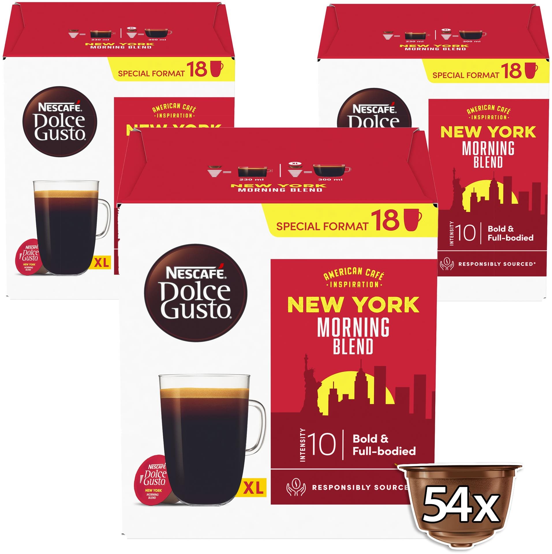 NESCAFÉ® Dolce Gusto® New York Morning Blend - 54 kapsúl Kávové...