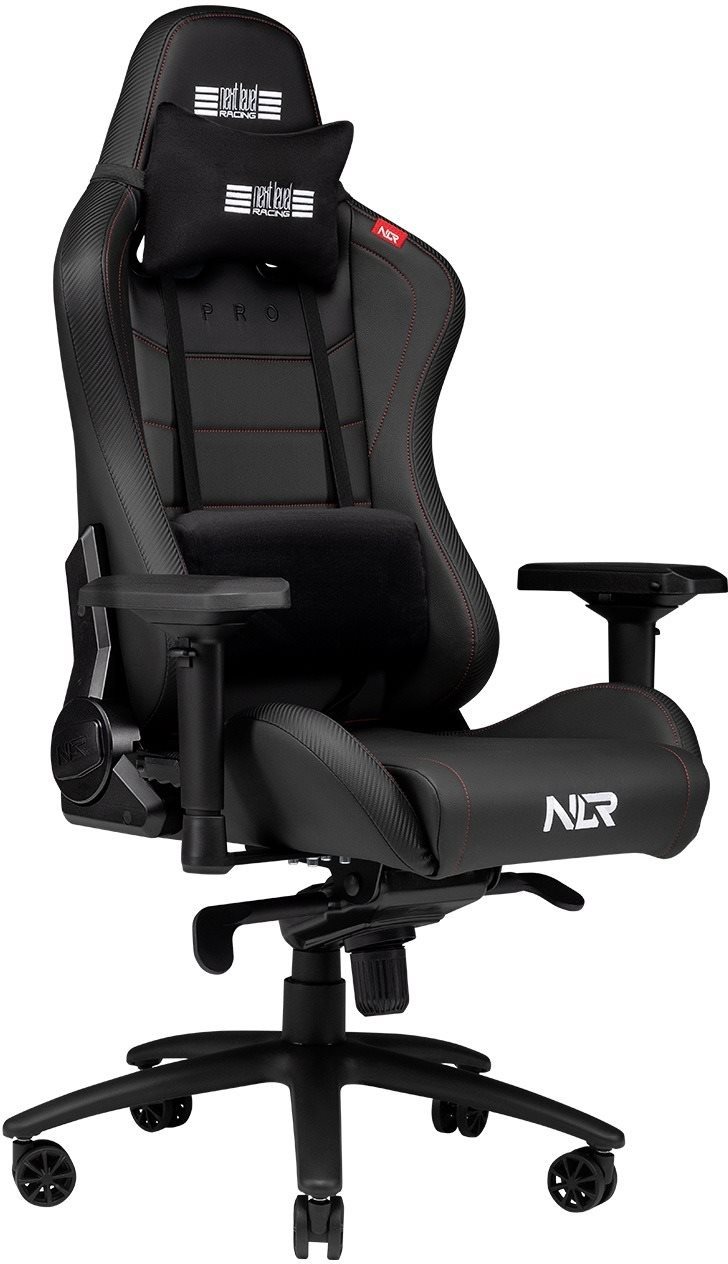 NEXT LEVEL RACING ProGaming PU-Leder, schwarz Gaming-Stuhl