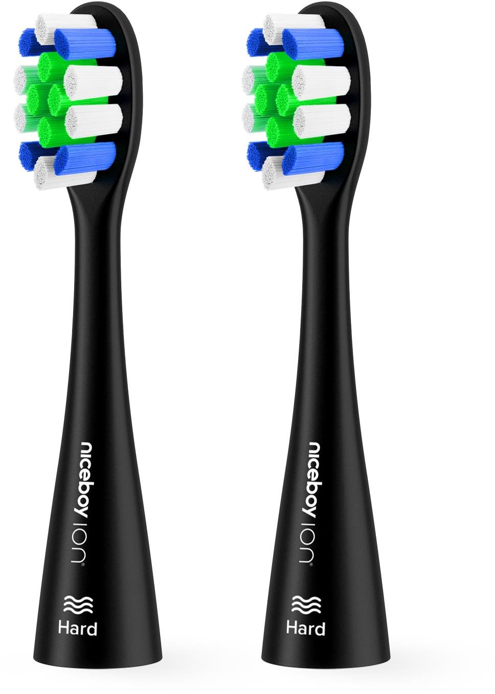 Niceboy ION Sonic Lite Hard black 2 ks Náhradné hlavice k zubnej...