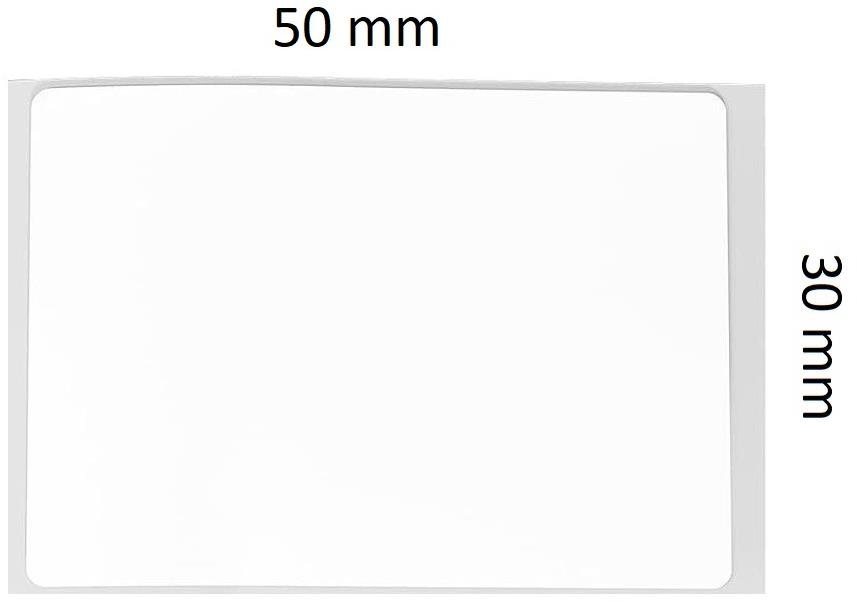 Niimbot R B21 címke, 50×30 mm, 230 db, fehér Etikett címke